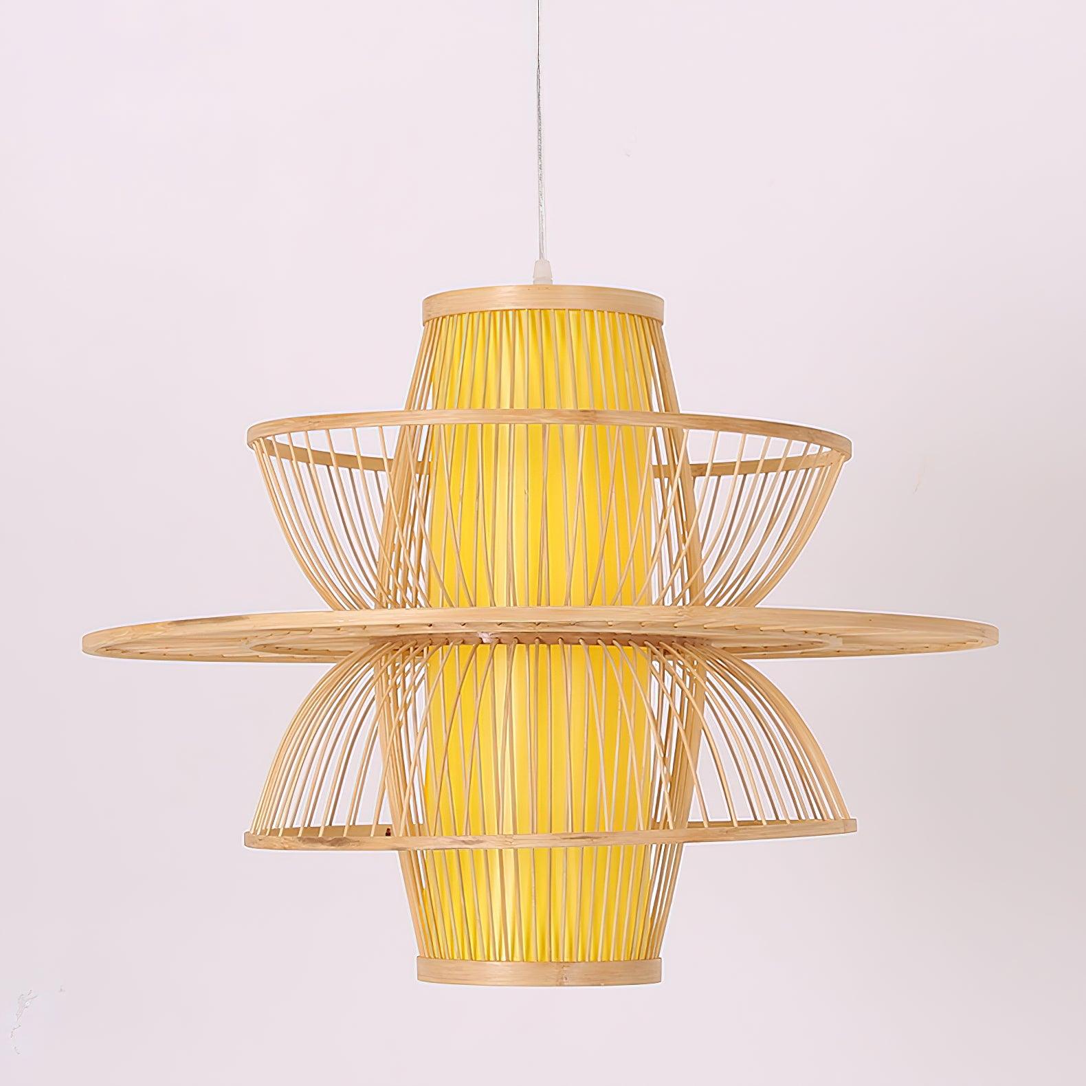 Covarir Lampe Suspension en Bambou Sigyn Fait Main