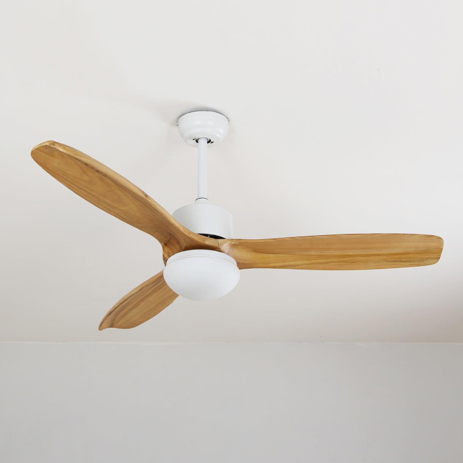 Utalis Plafonnier Ventilateur Naturel Élégant