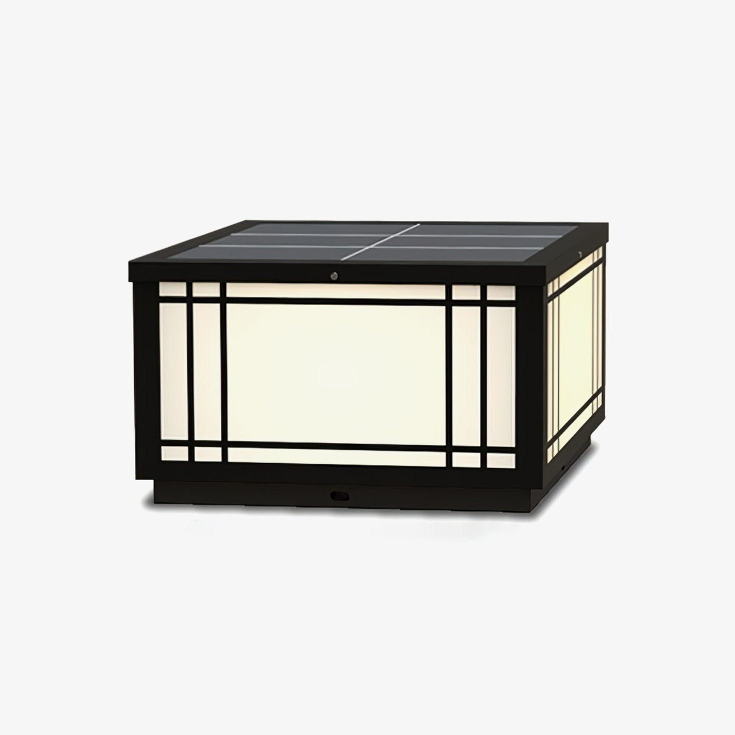 Harrison Lampe Solaire Cube Classique Premium Extérieure