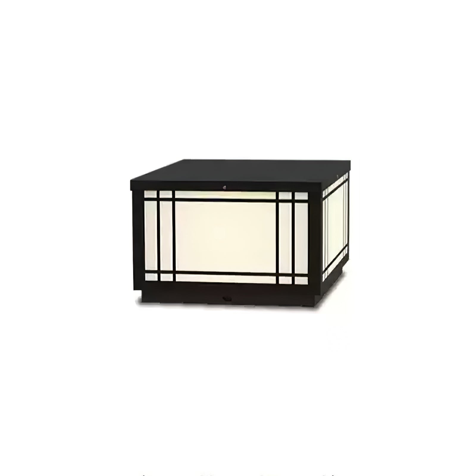 Harrison Lampe Solaire Cube Classique Premium Extérieure