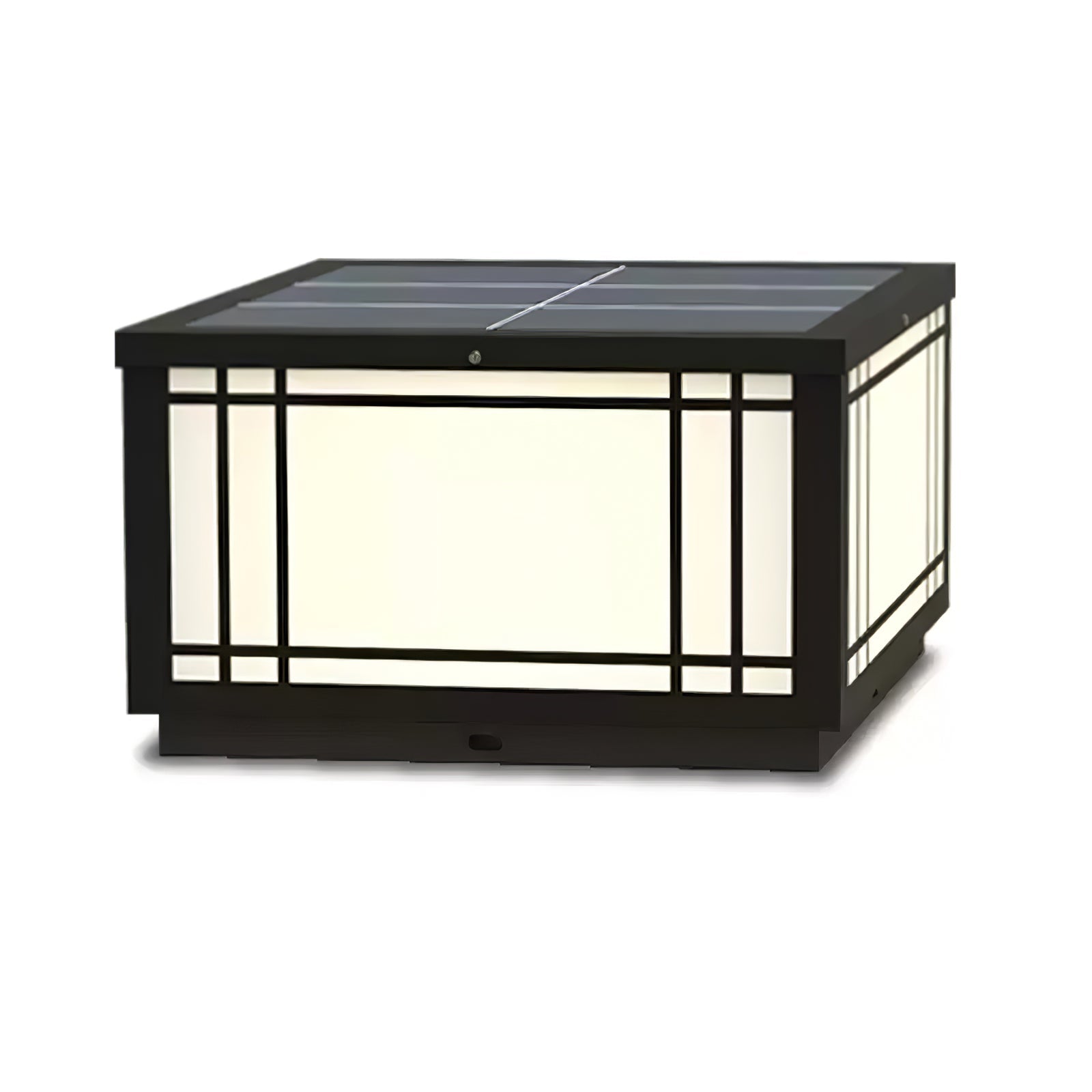 Harrison Lampe Solaire Cube Classique Premium Extérieure