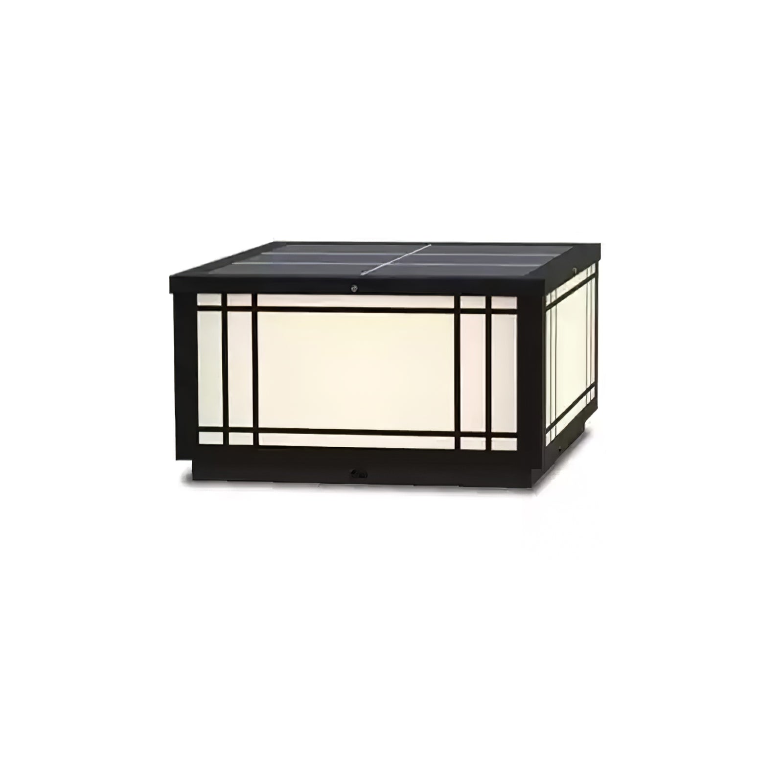 Harrison Lampe Solaire Cube Classique Premium Extérieure