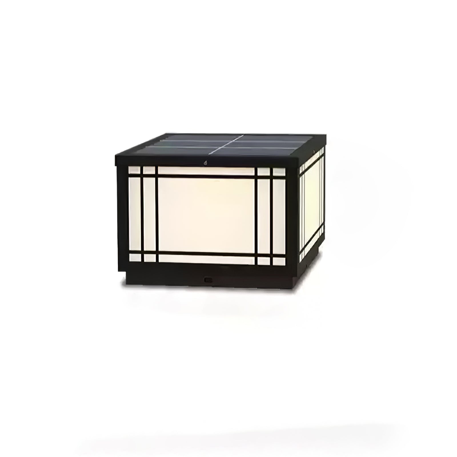 Harrison Lampe Solaire Cube Classique Premium Extérieure