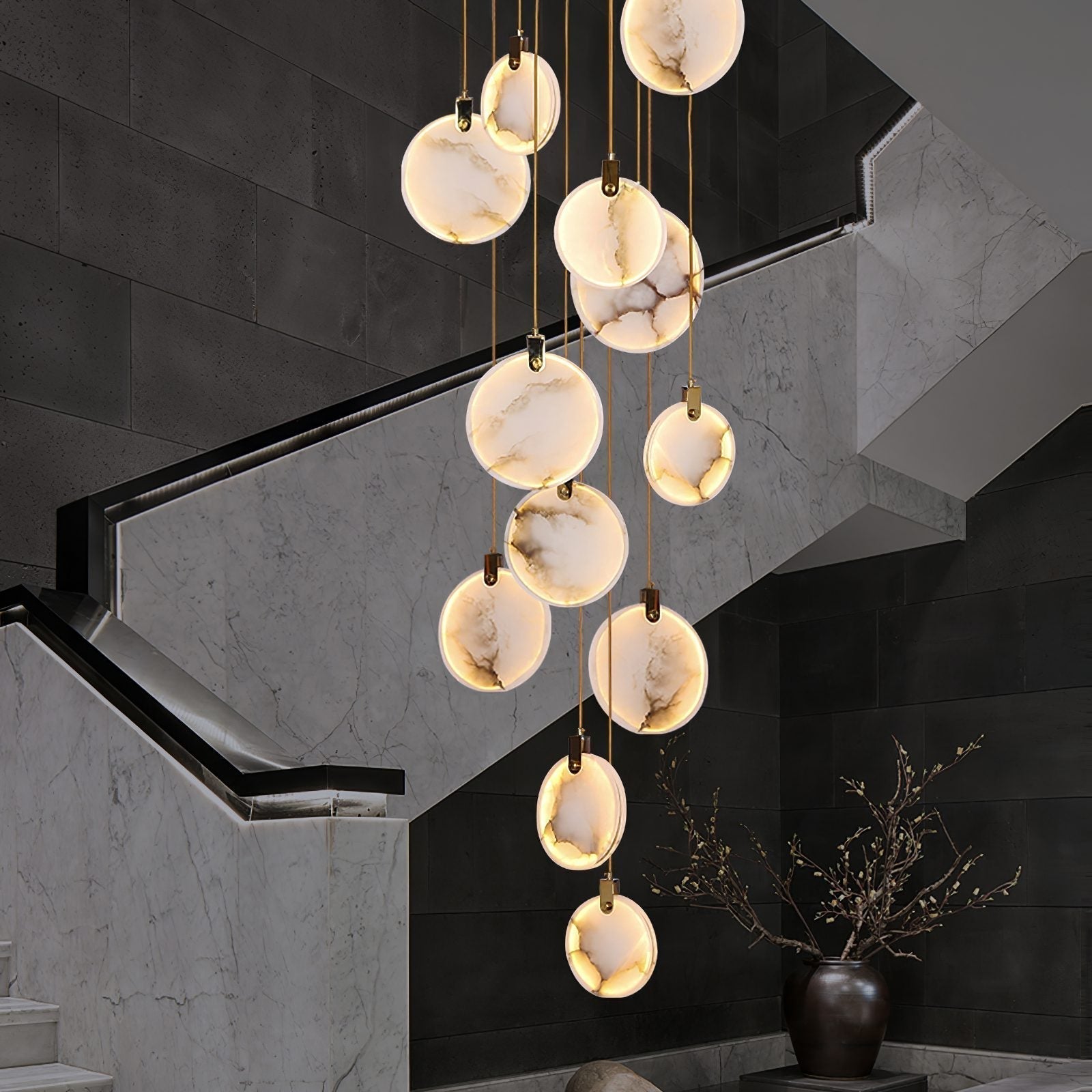 Codoros Albâtre Pendentif Lumière