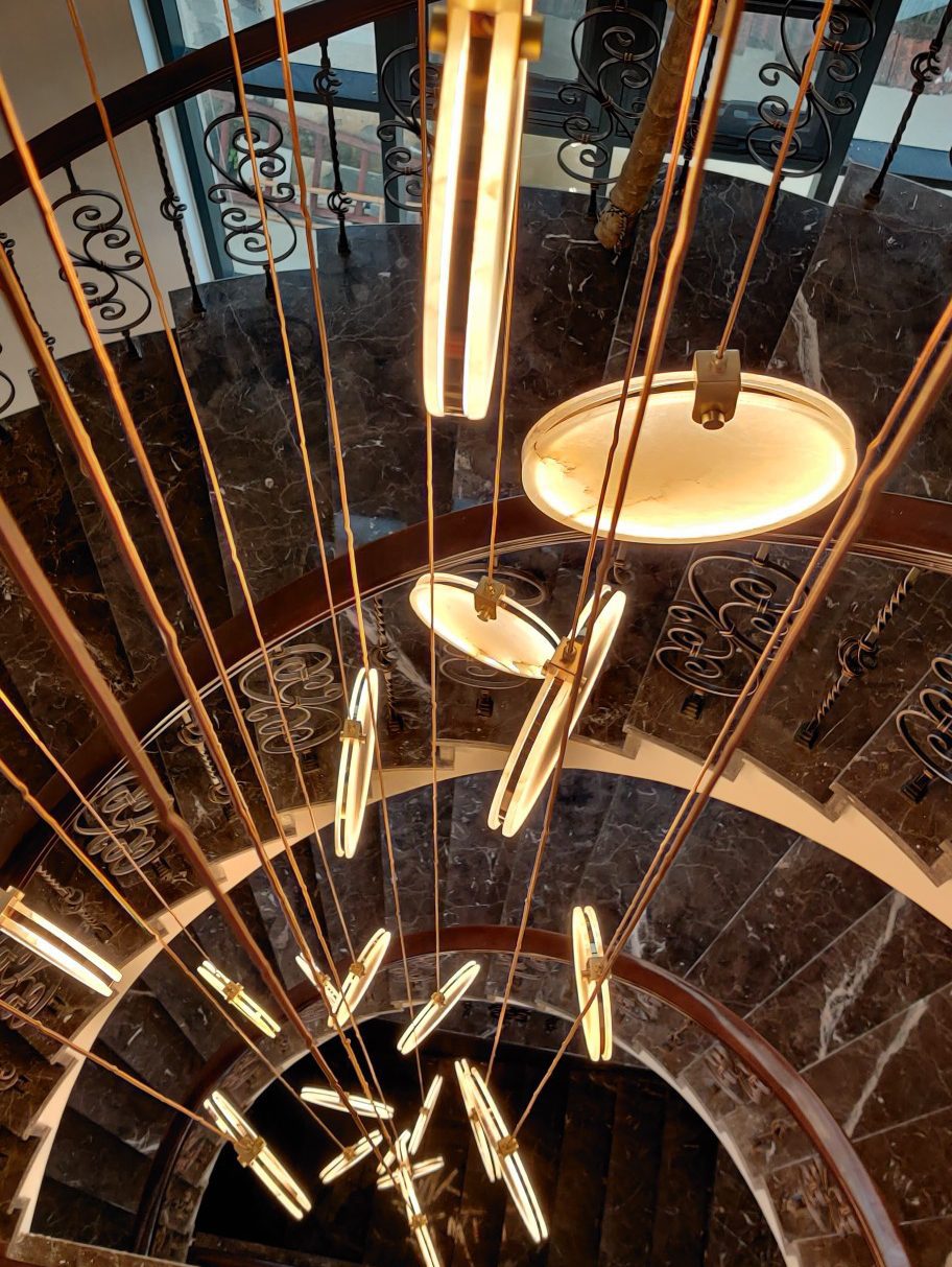 Codoros Albâtre Pendentif Lumière