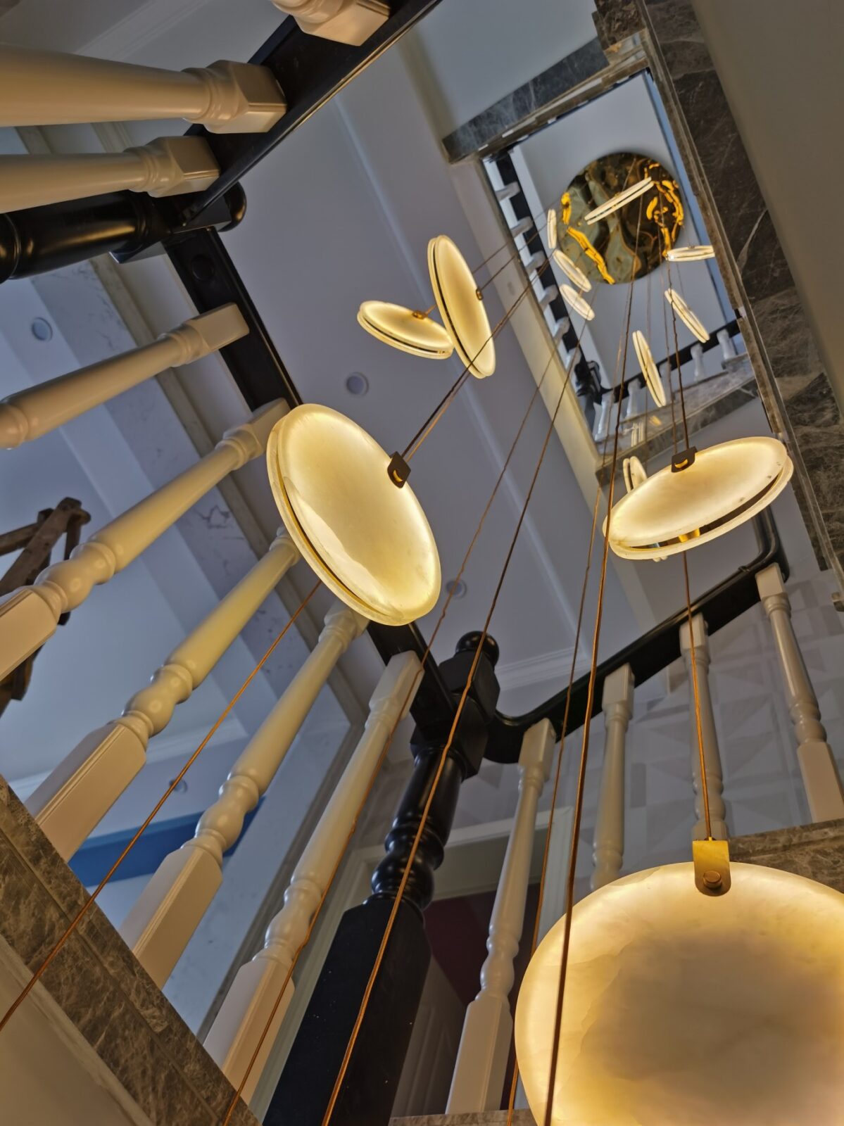 Codoros Albâtre Pendentif Lumière