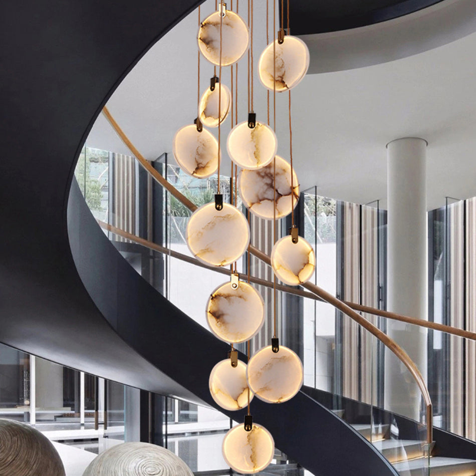 Codoros Albâtre Pendentif Lumière
