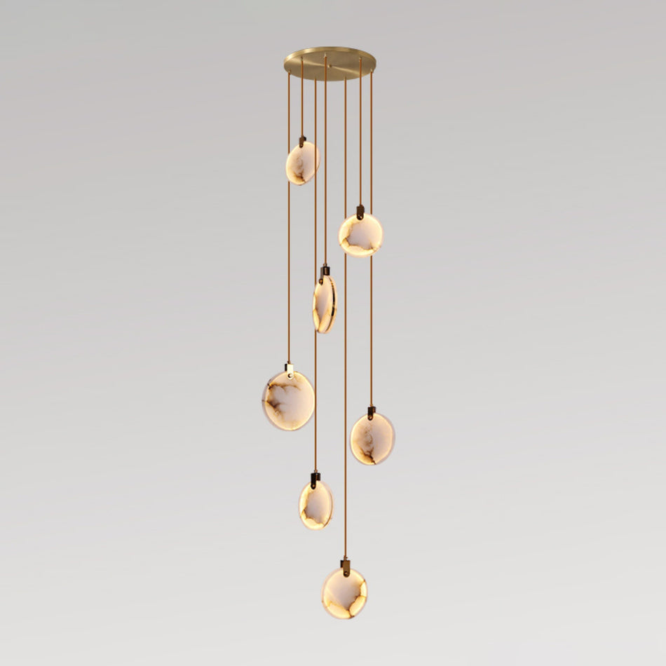 Codoros Albâtre Pendentif Lumière