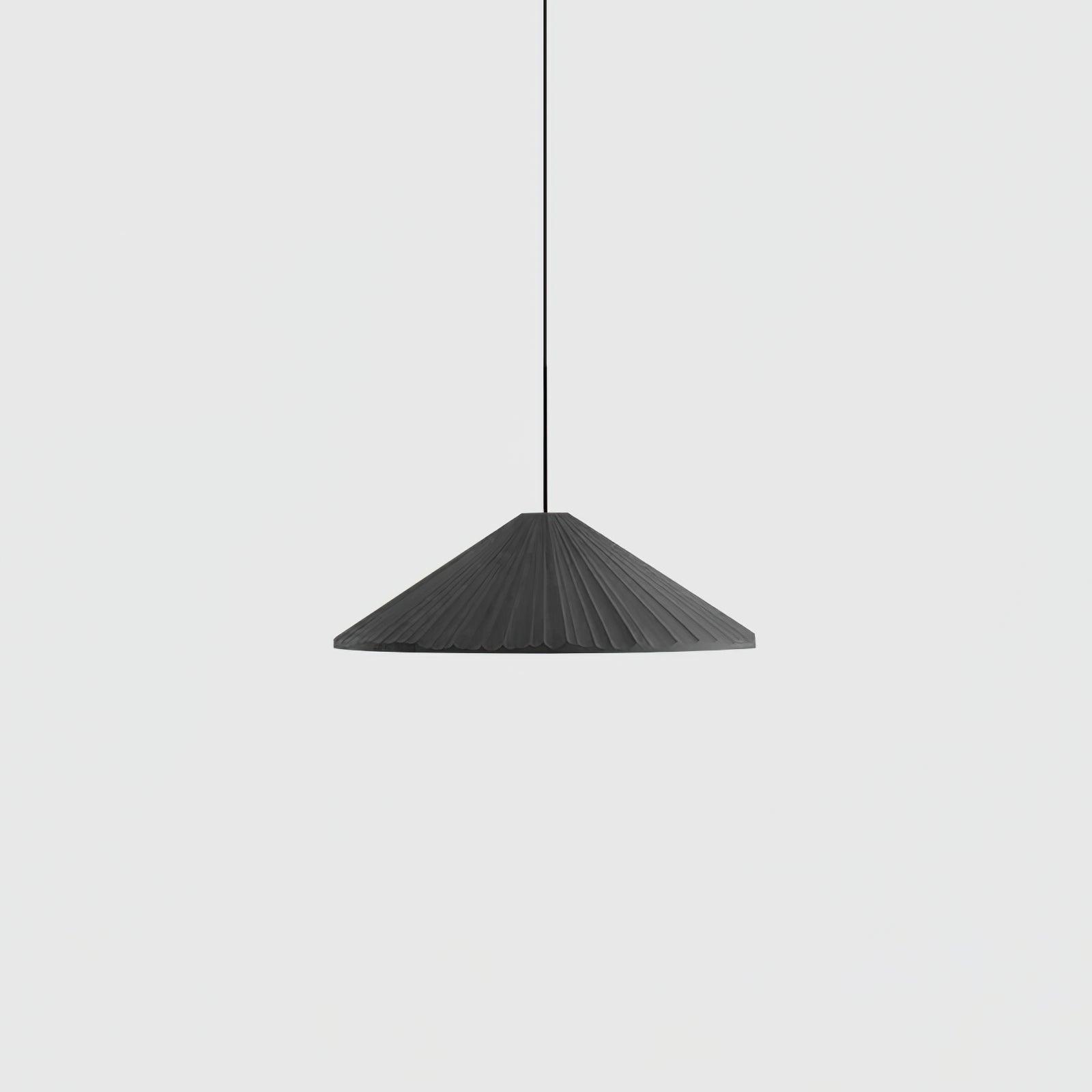 Cone Lampe Suspendue Minimaliste en Résine Chapeau