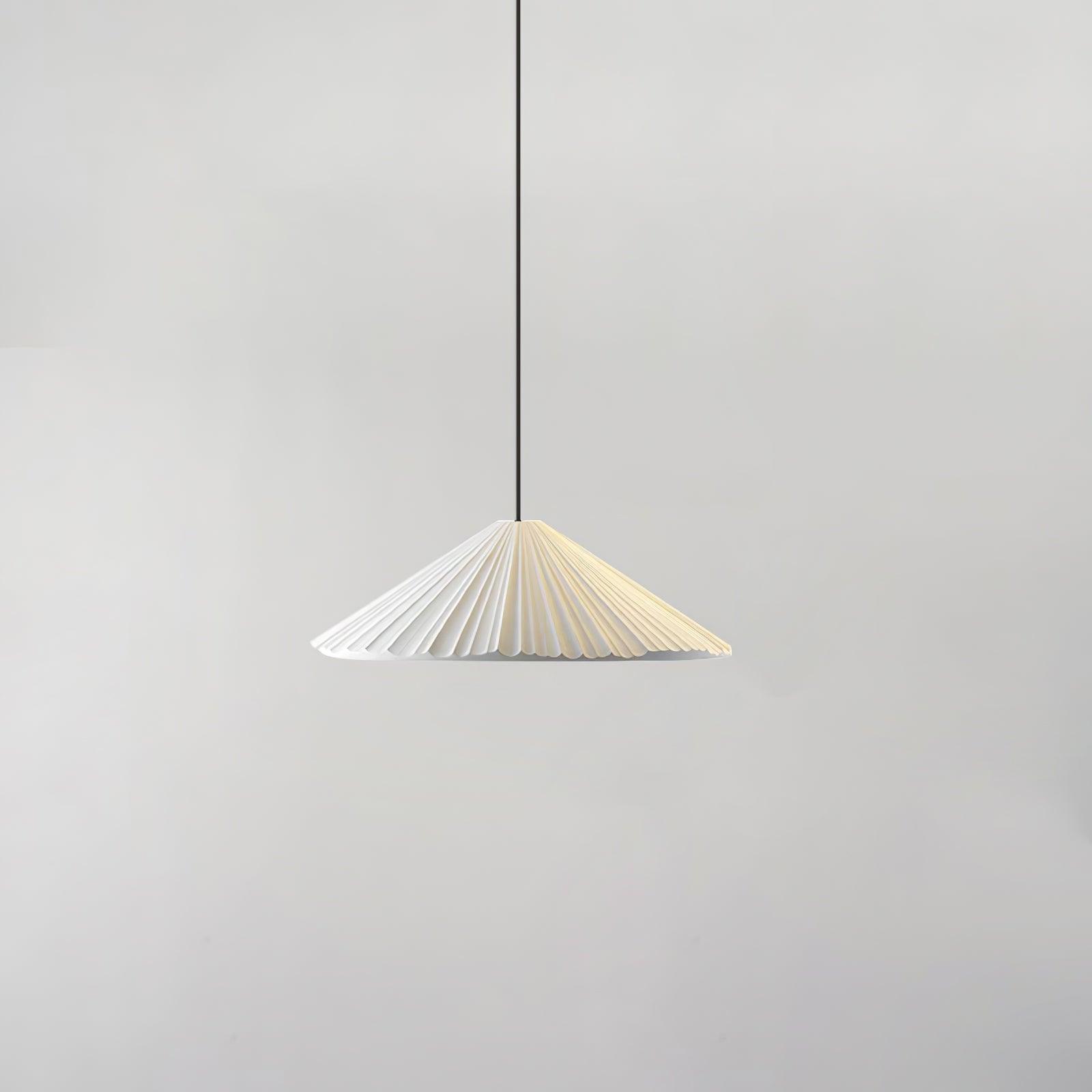 Cone Lampe Suspendue Minimaliste en Résine Chapeau