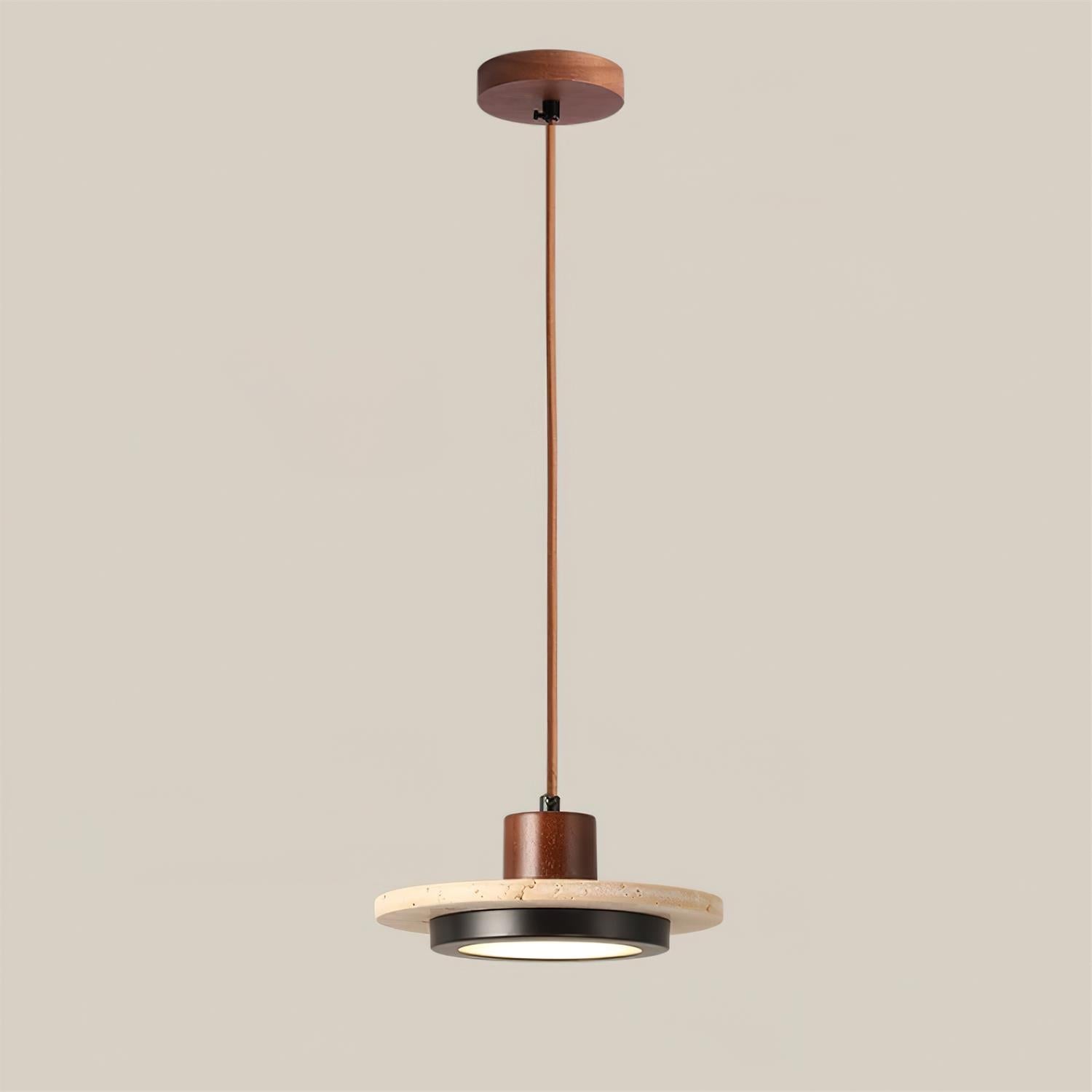 Solaro Suspension LED Travertin