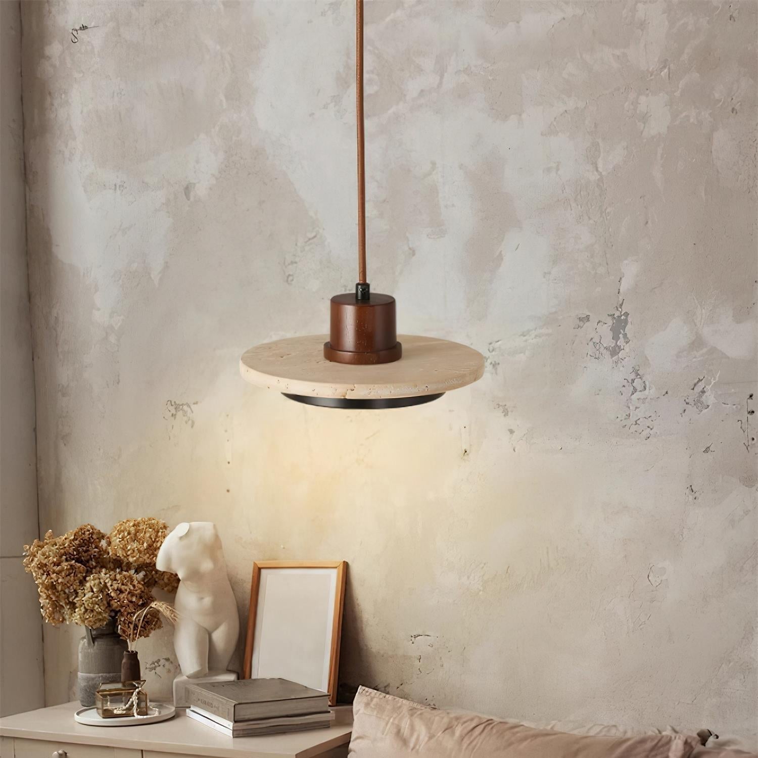 Solaro Suspension LED Travertin