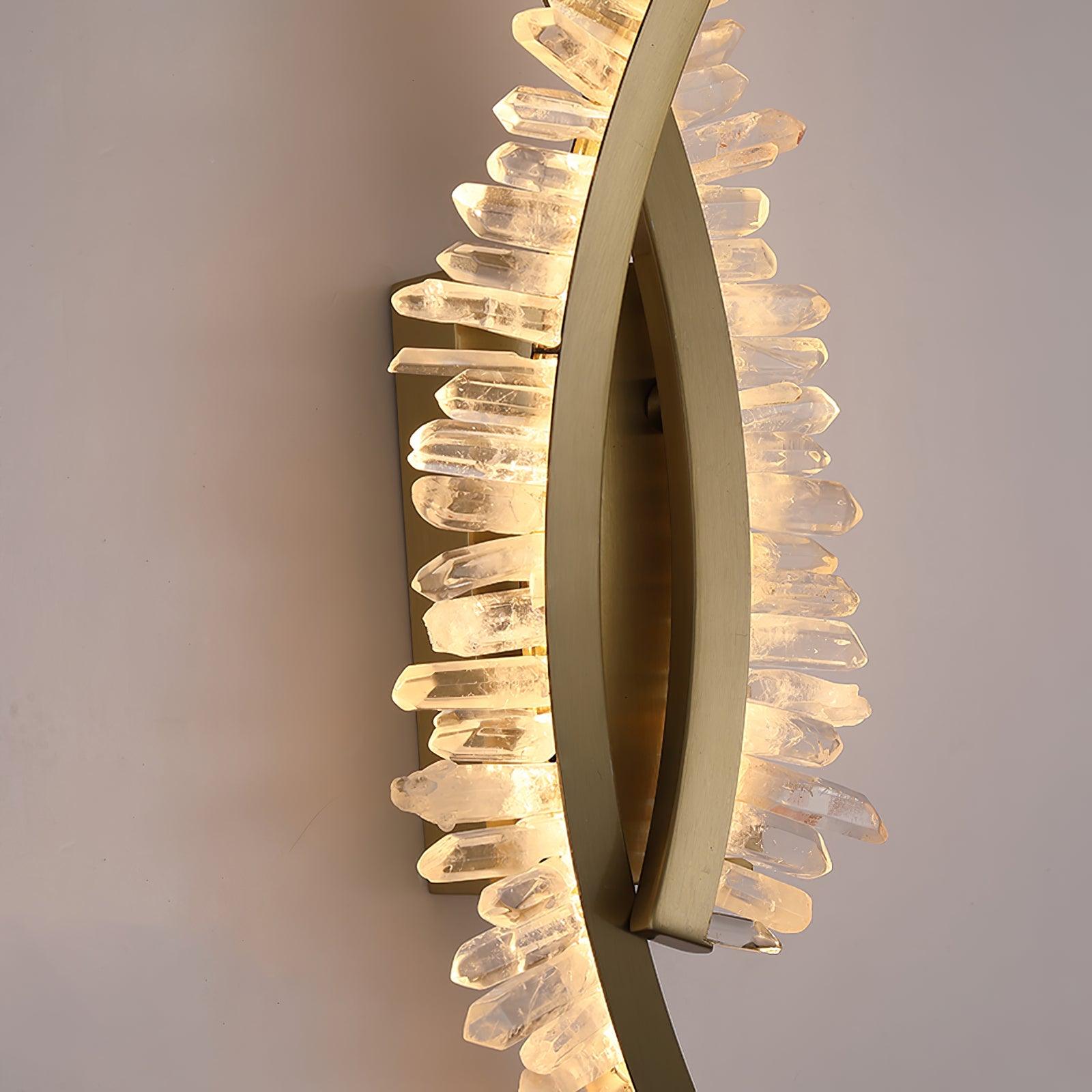 Prairie Lampe Murale en Cristal Art Nordique Premium