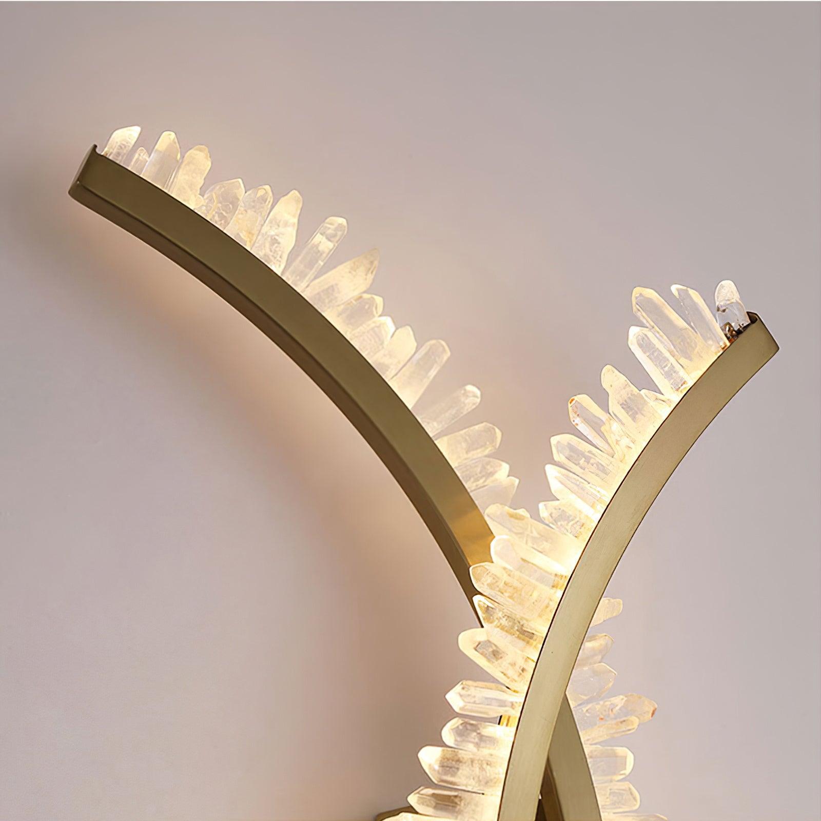 Prairie Lampe Murale en Cristal Art Nordique Premium