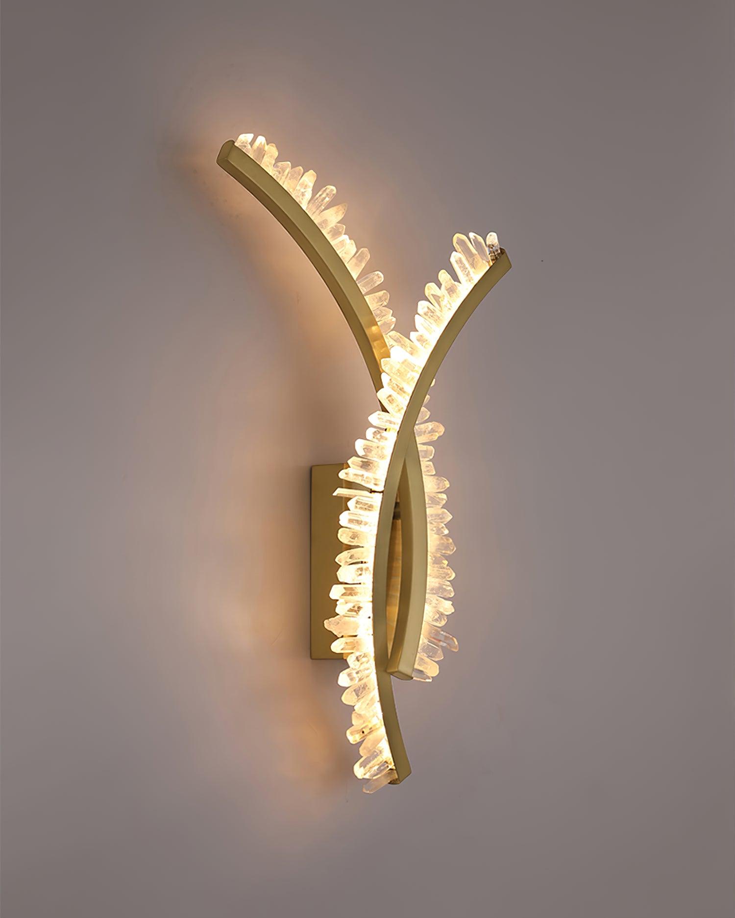 Prairie Lampe Murale en Cristal Art Nordique Premium