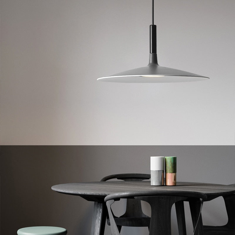 Rava Suspension Ronde Nordique  Blanc/Noir/Gris Claire/Armée Verte