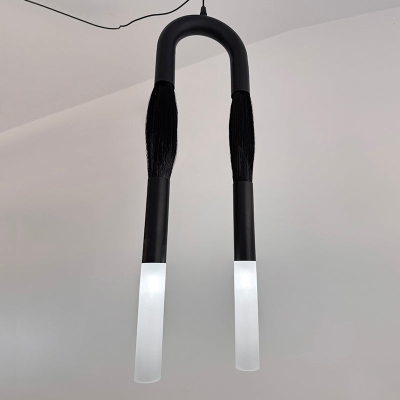Cacarir Suspension Traditionnelle Art Métal Noir