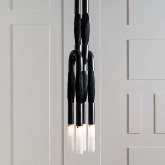 Cacarir Suspension Traditionnelle Art Métal Noir