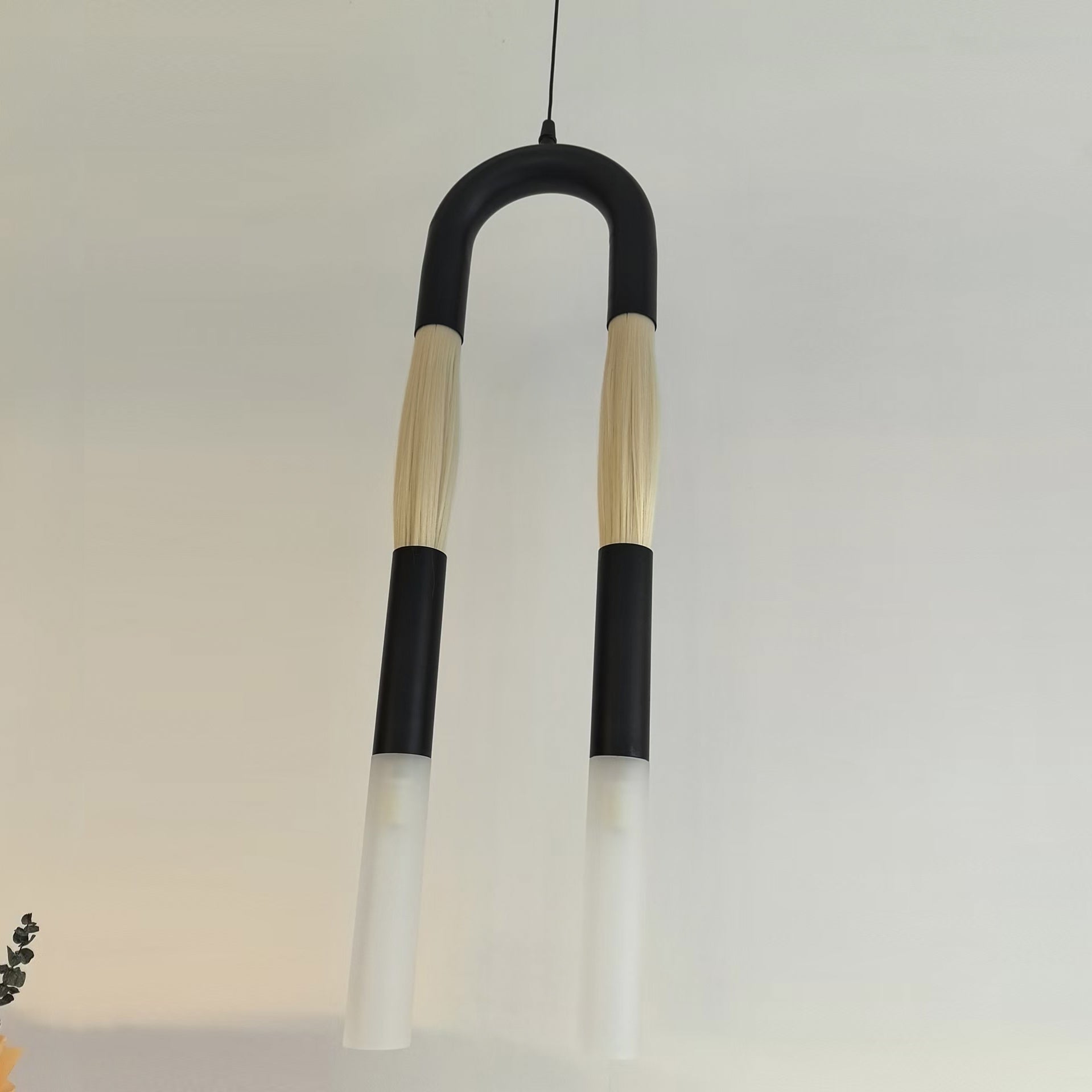 Cacarir Suspension Traditionnelle Art Métal Noir