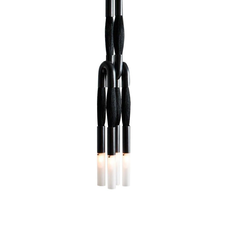 Cacarir Suspension Traditionnelle Art Métal Noir