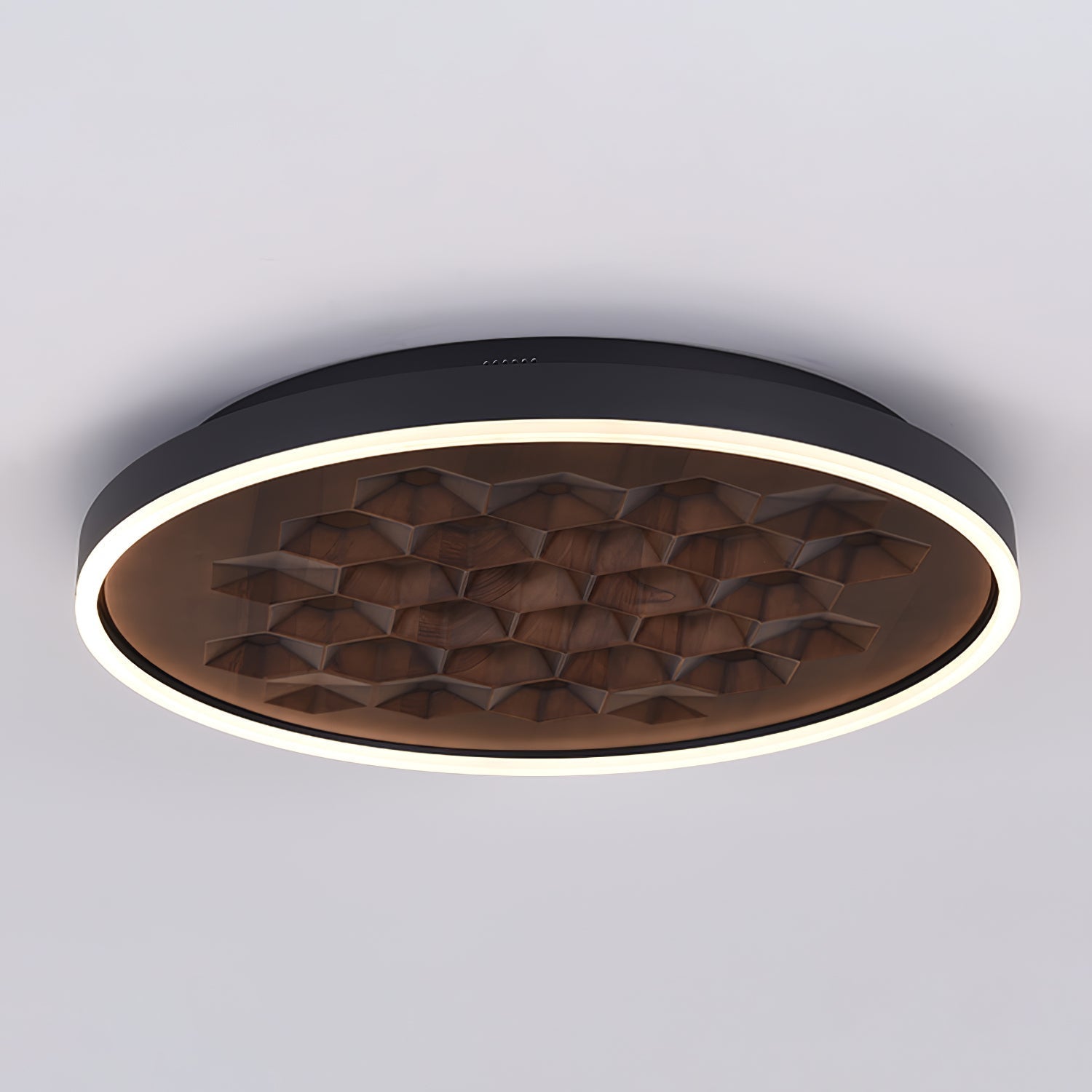 Cevynira Texturé Bronze Applique Plafond