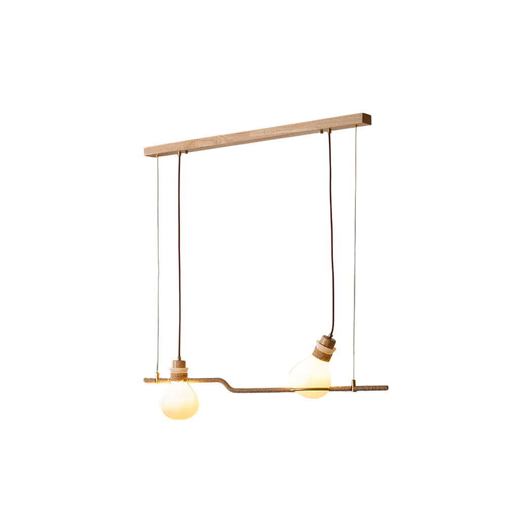 Votheor Suspension Moderne Unique Corde Verre
