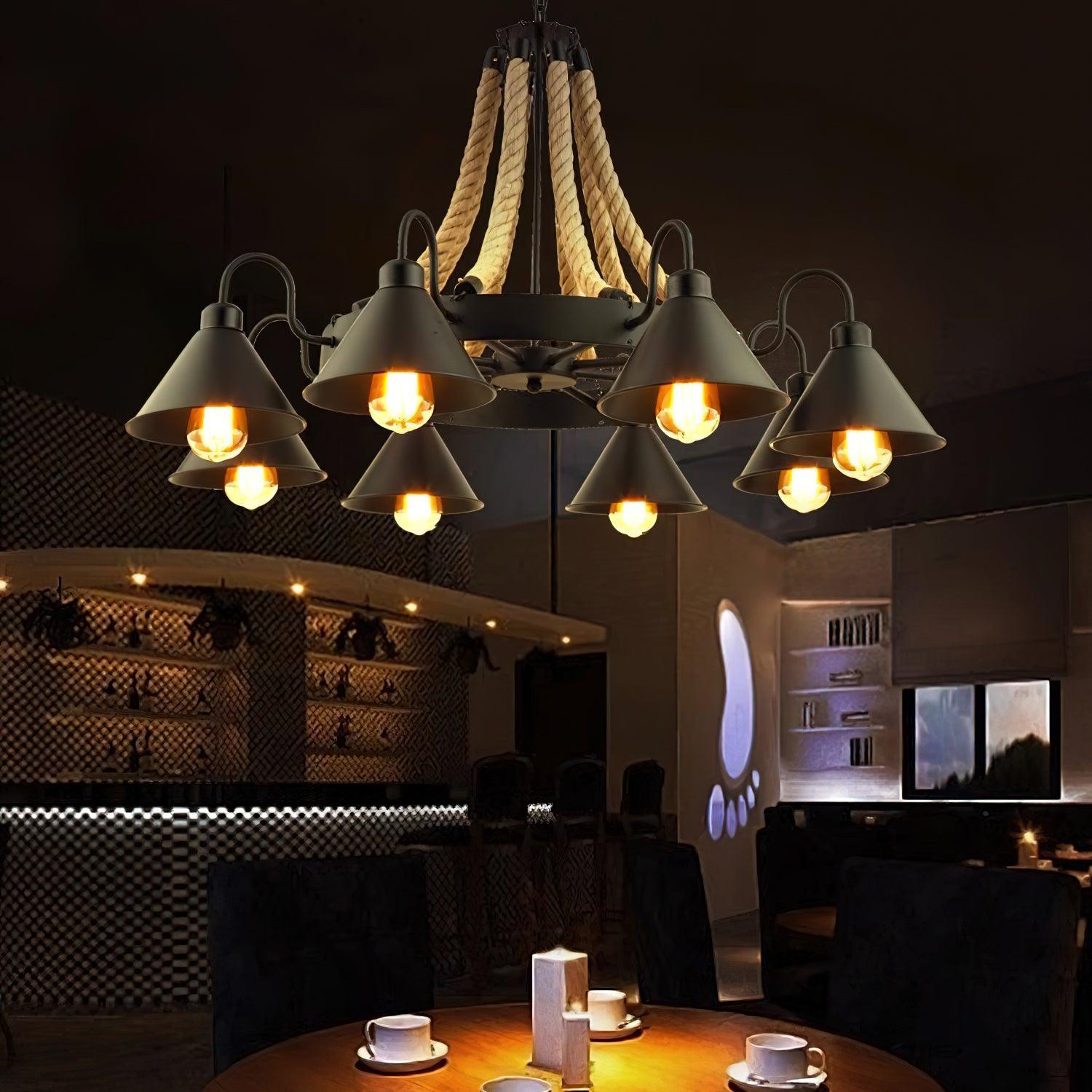 Aiden Industriel Lustre