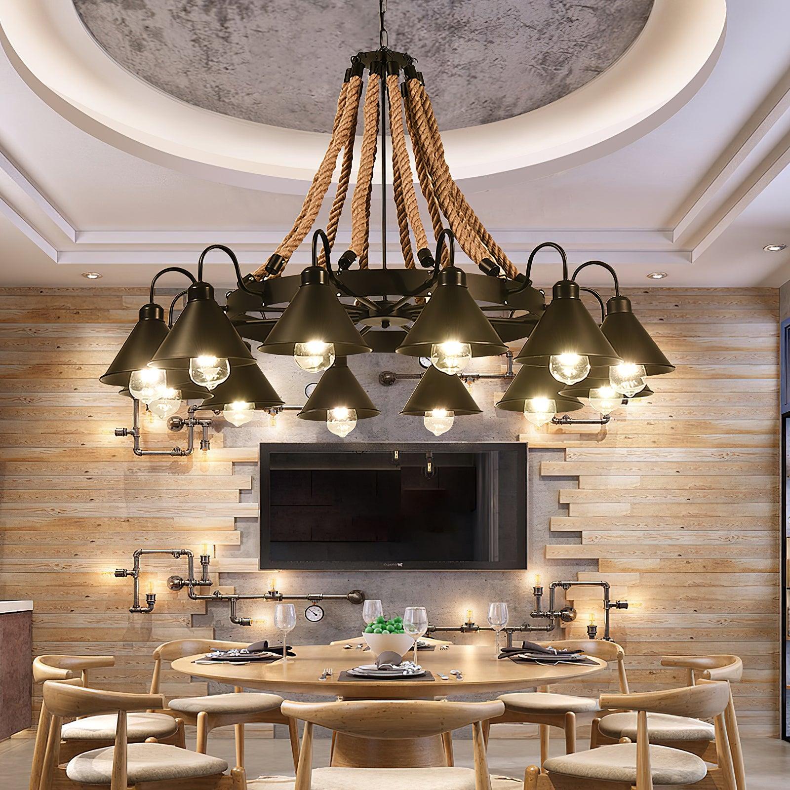 Aiden Industriel Lustre