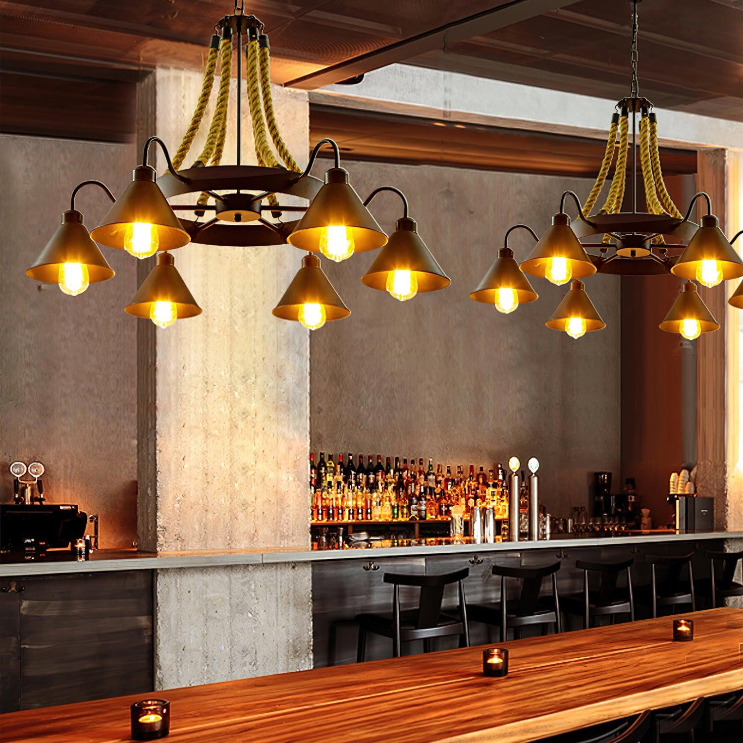 Aiden Industriel Lustre