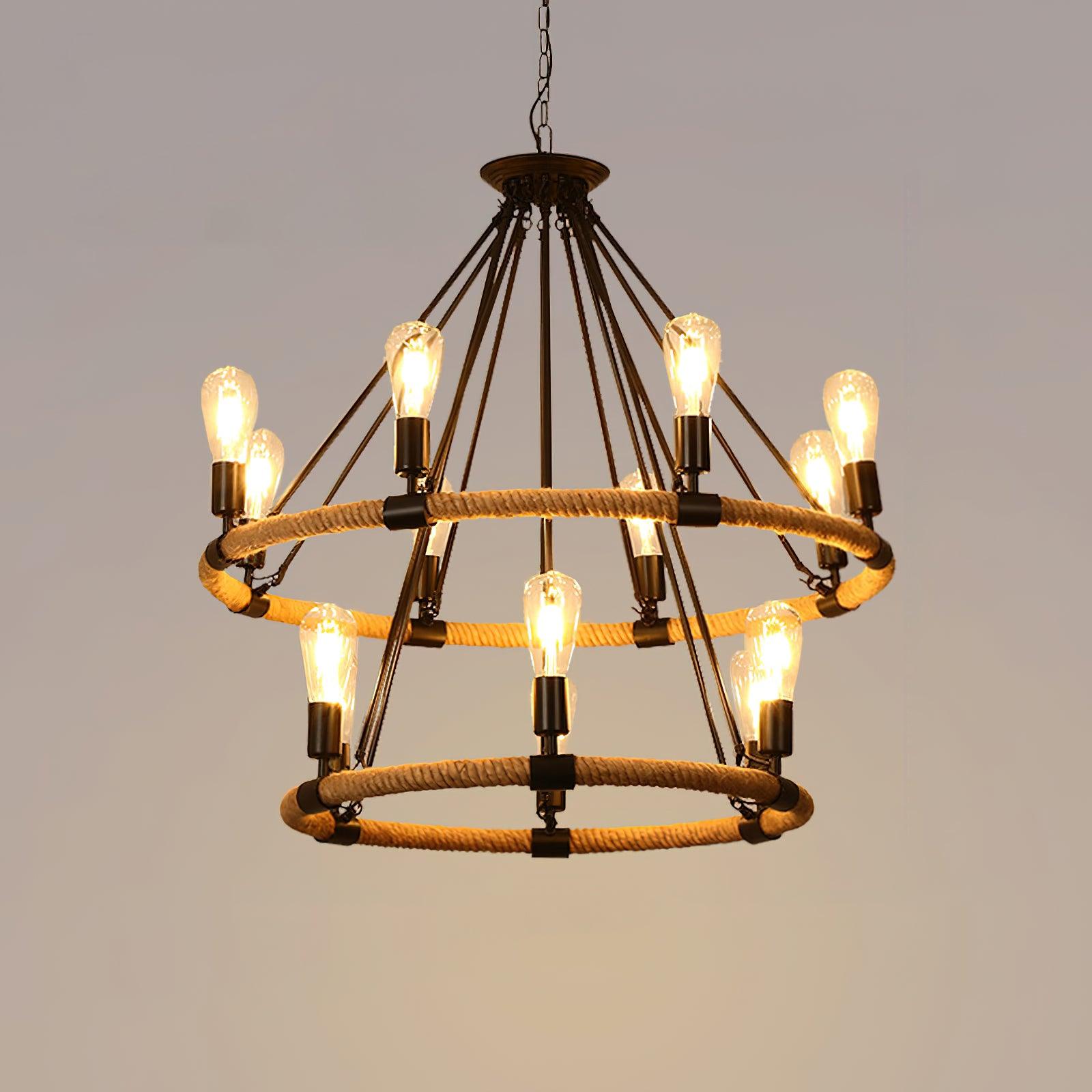Lustra Lustre Hemp Rope Industrial Round