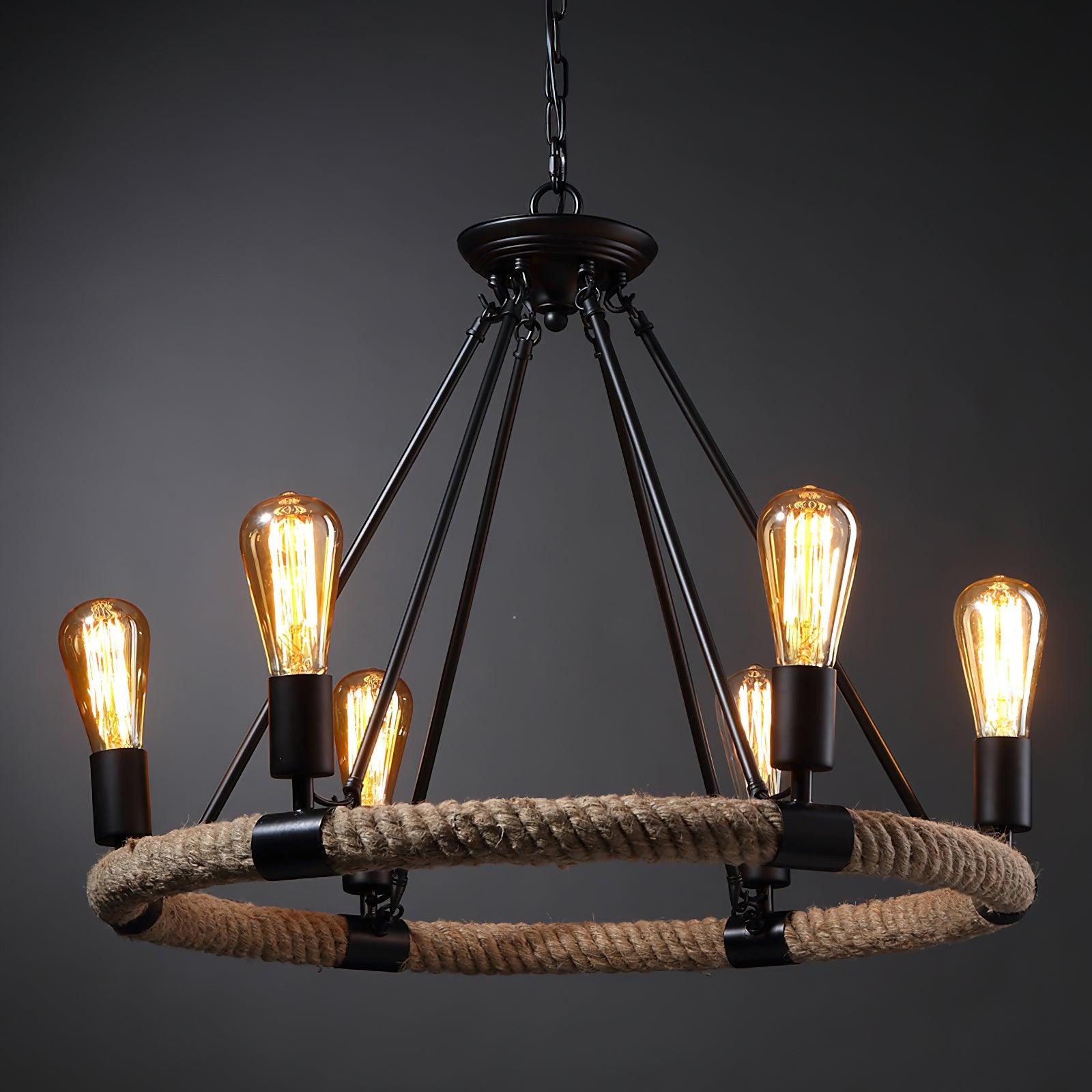 Lustra Lustre Hemp Rope Industrial Round