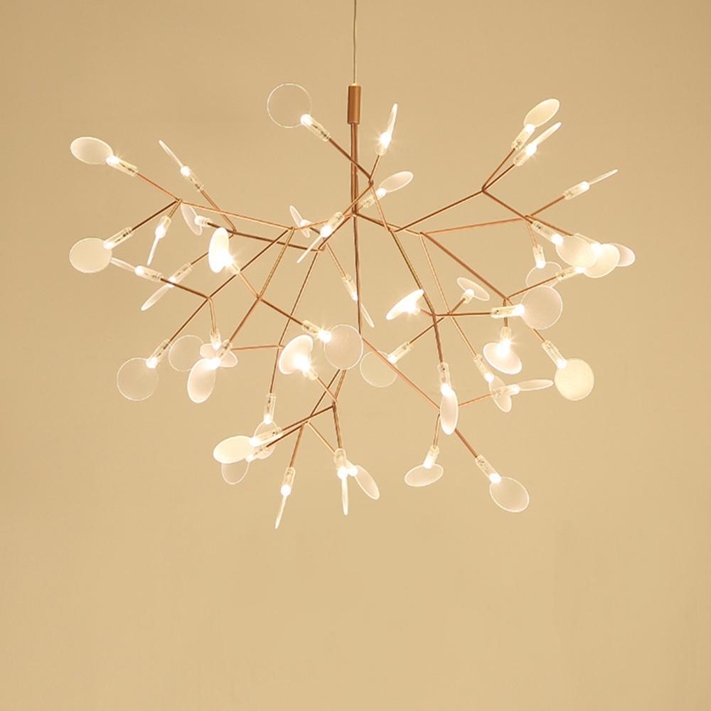 Lustra Lustre Rose Gold Firefly LED Branch