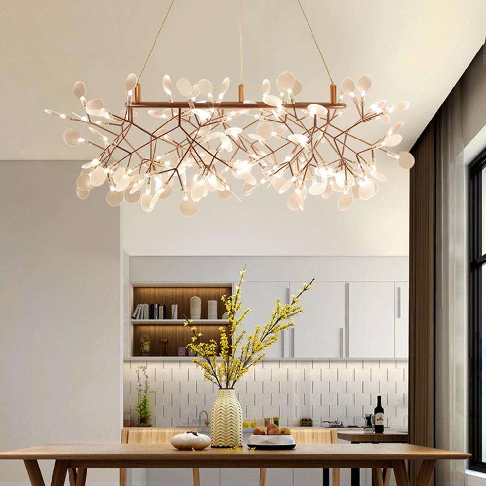 Lustra Lustre Rose Gold Firefly LED Branch