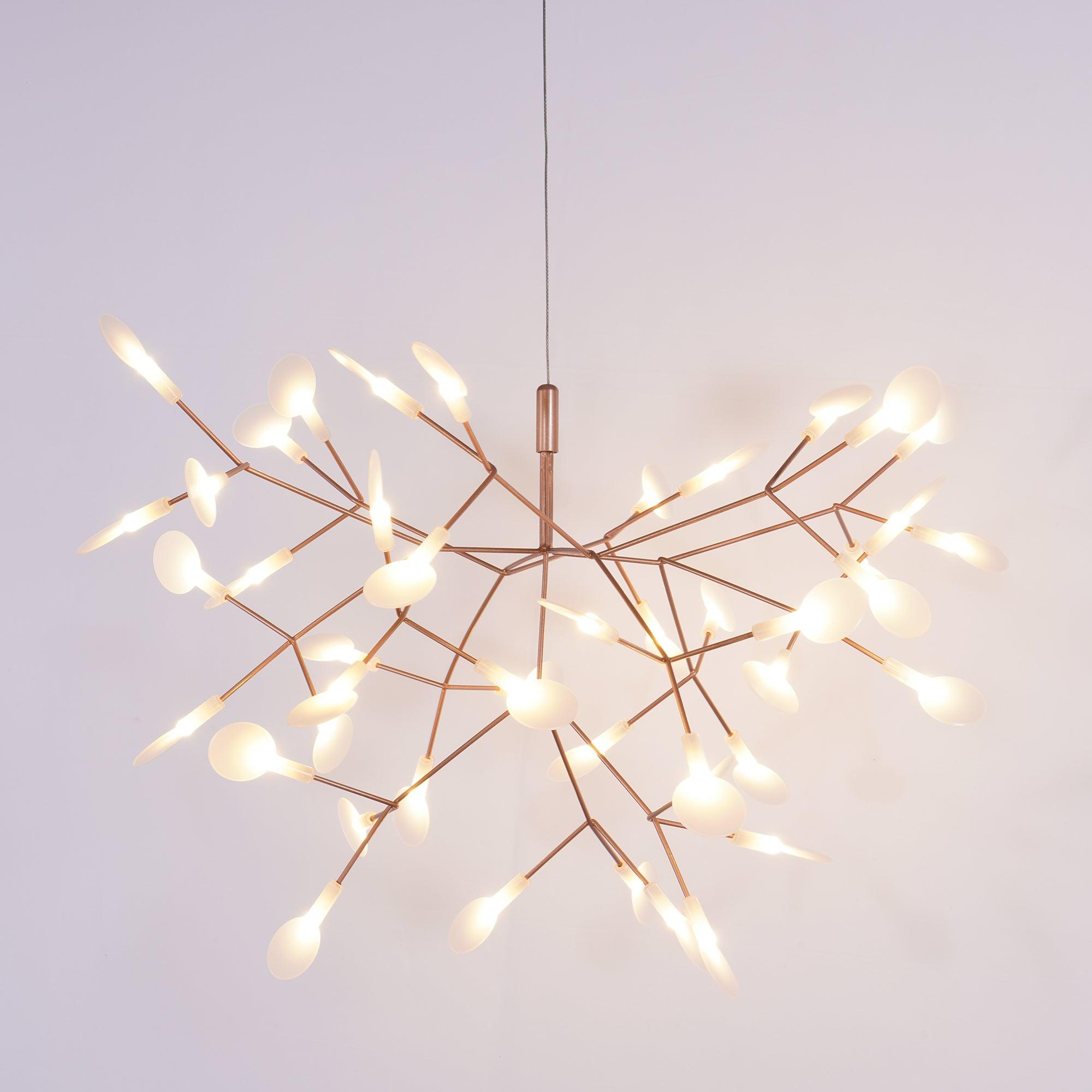 Lustra Lustre Rose Gold Firefly LED Branch