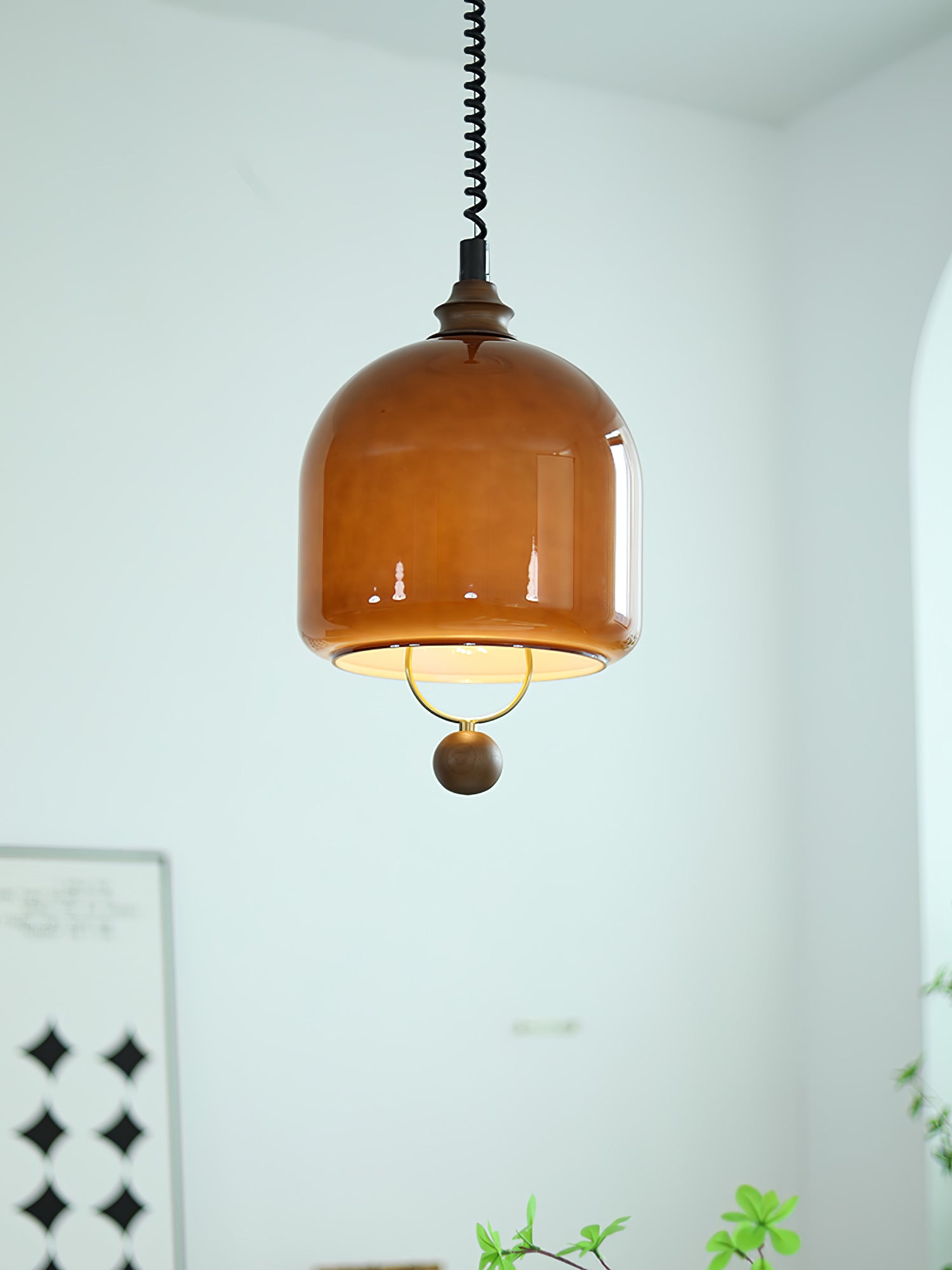 Yael Suspension Minimaliste en Bois