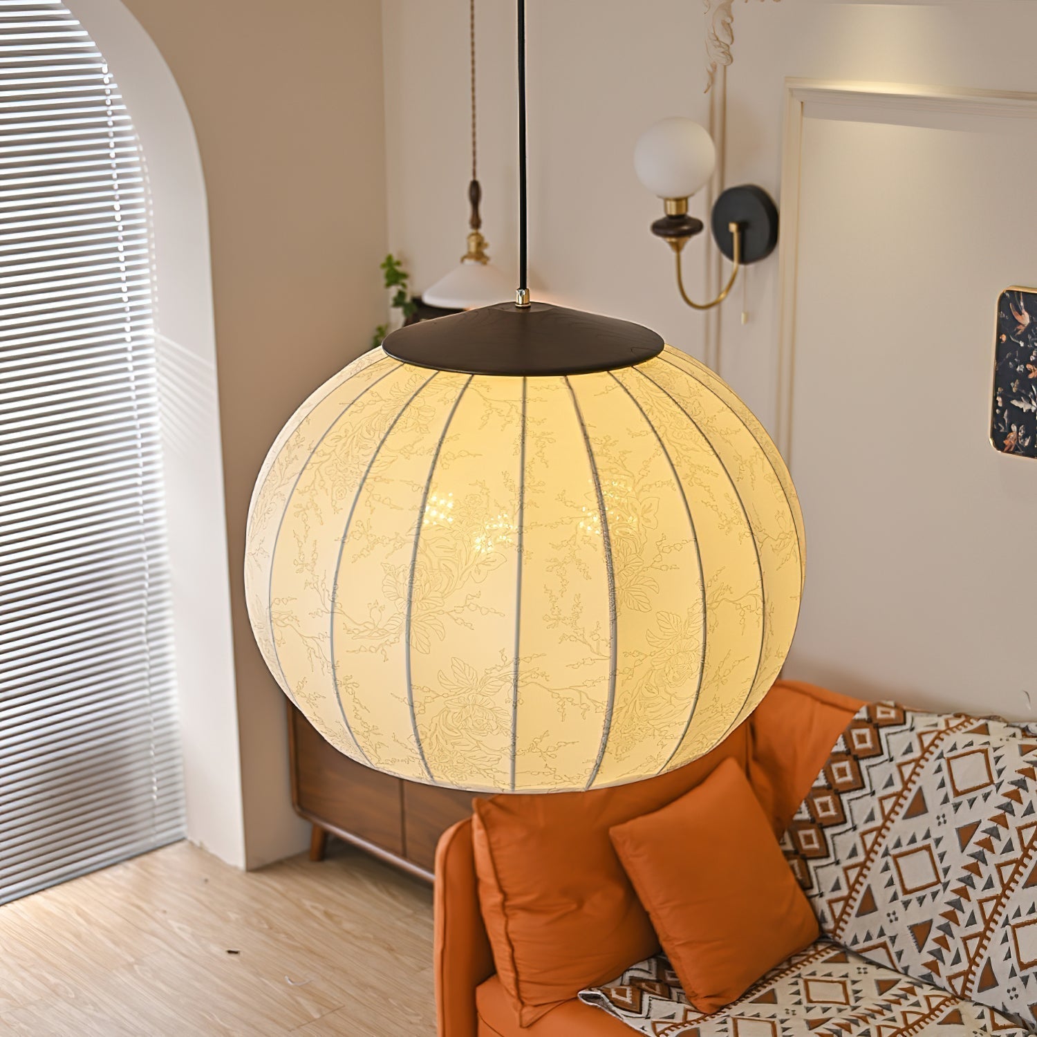 Lustra Suspension Lanterne Minimaliste