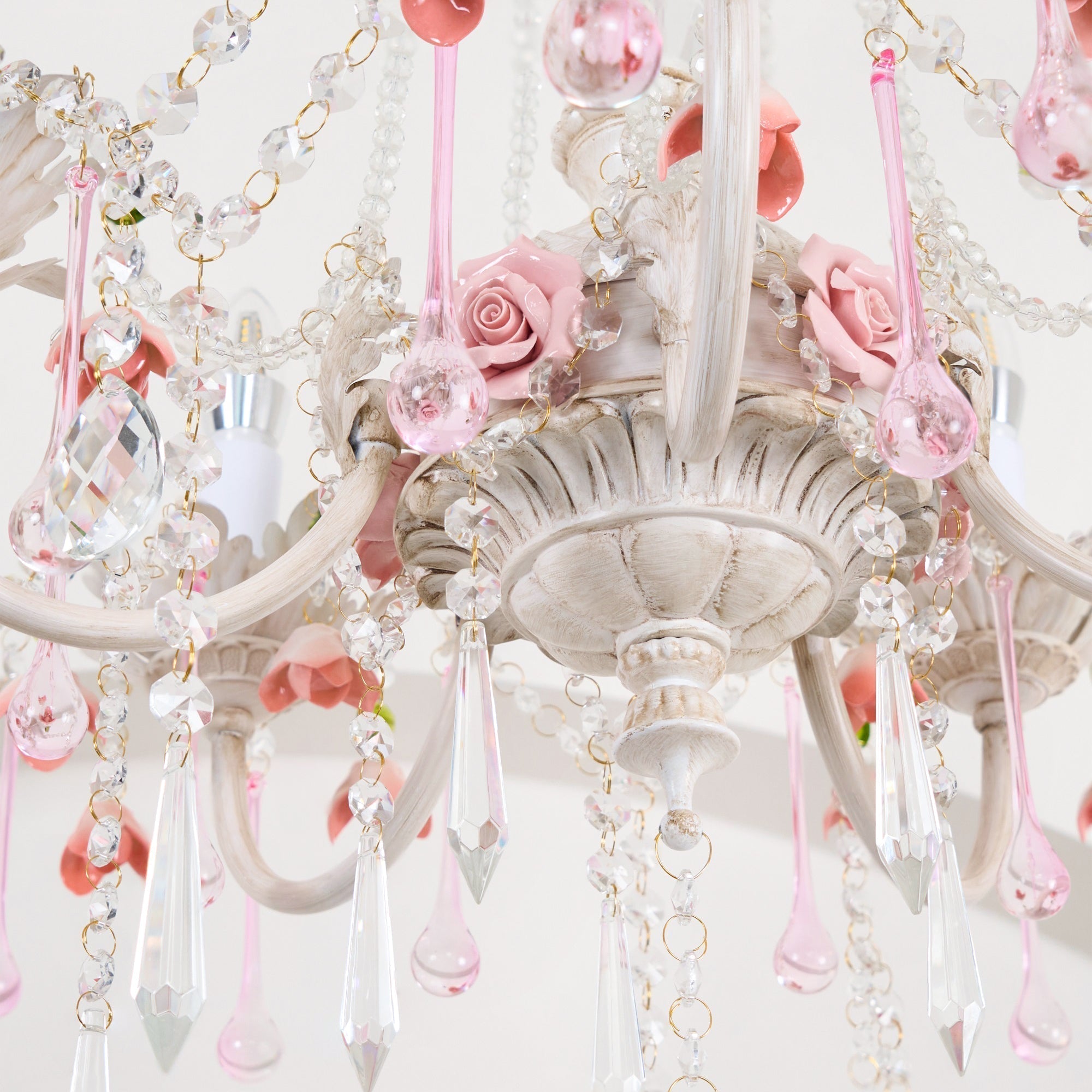 Cusoren Lustre Postmoderne De Luxe Céramique Rose