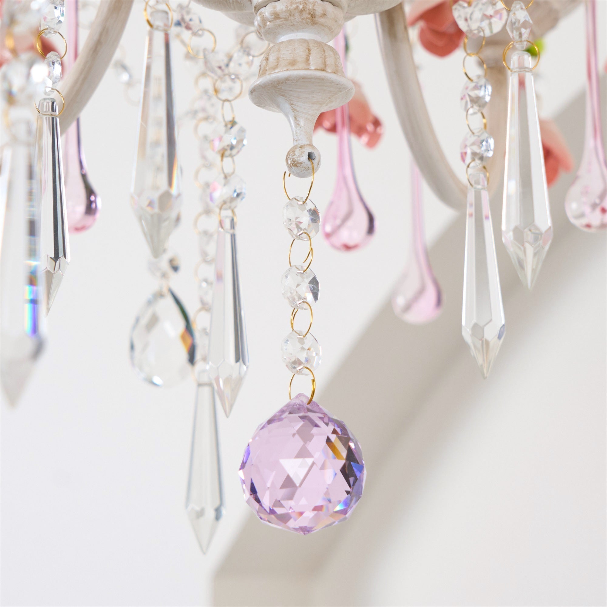 Cusoren Lustre Postmoderne De Luxe Céramique Rose