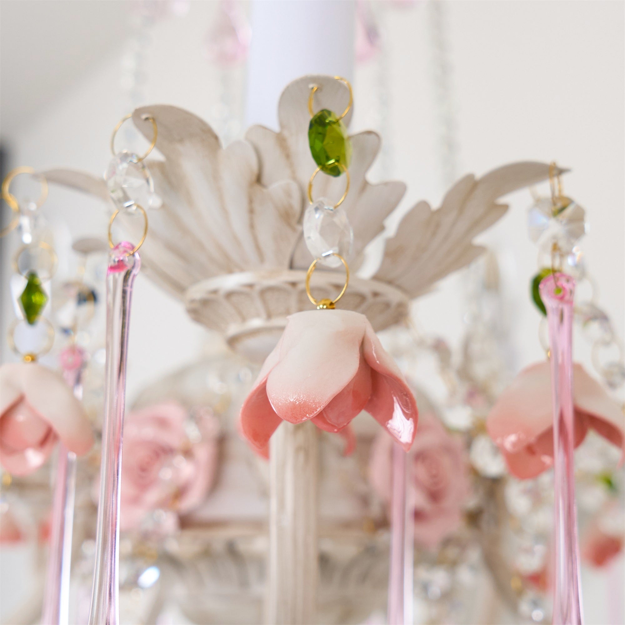 Cusoren Lustre Postmoderne De Luxe Céramique Rose
