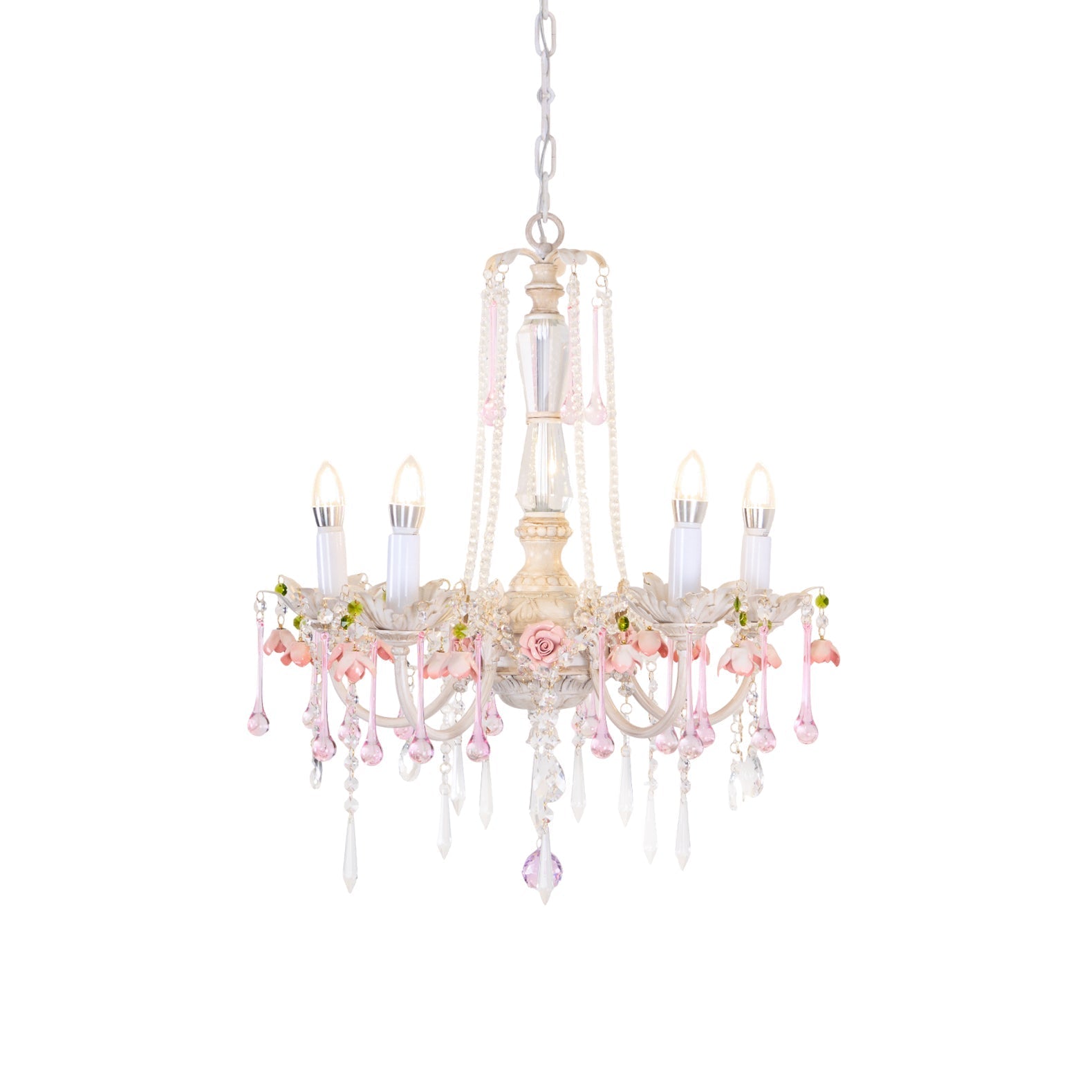 Cusoren Lustre Postmoderne De Luxe Céramique Rose