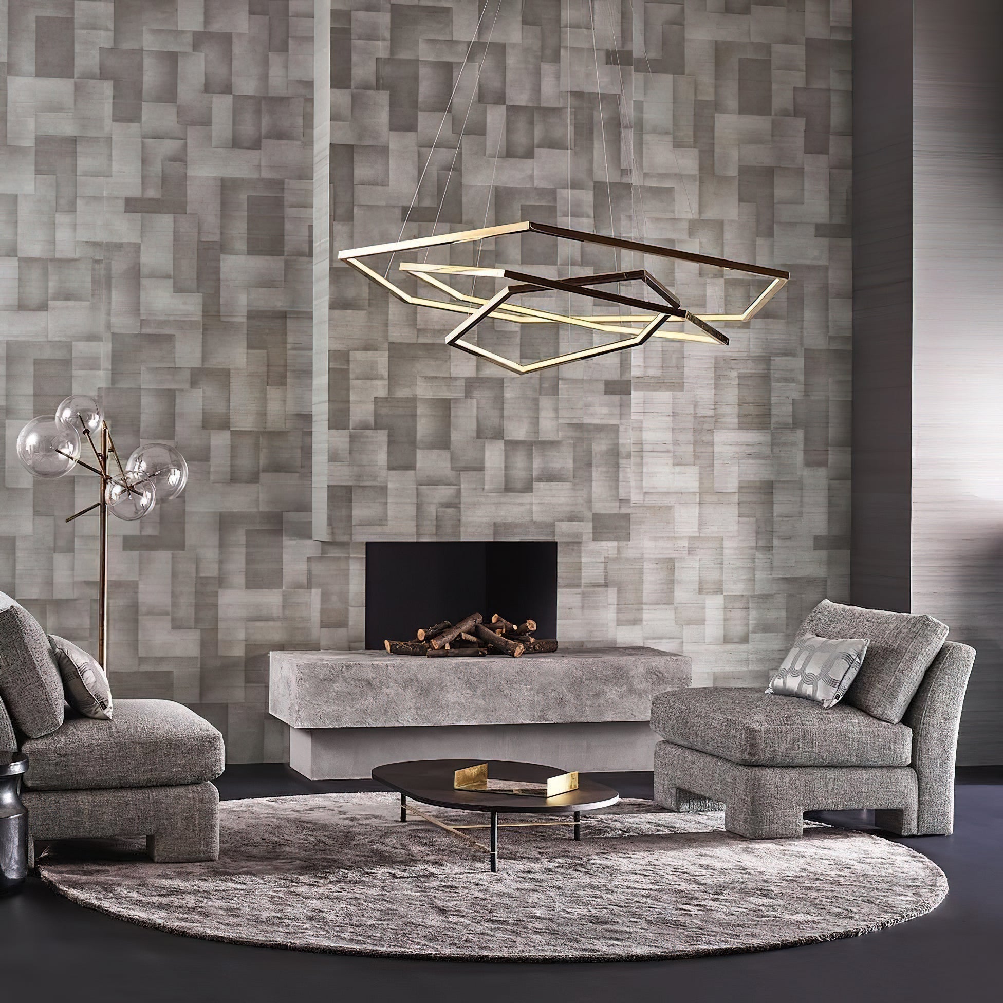 Ilira Lustre Moderne Minimaliste Métal Acrylique