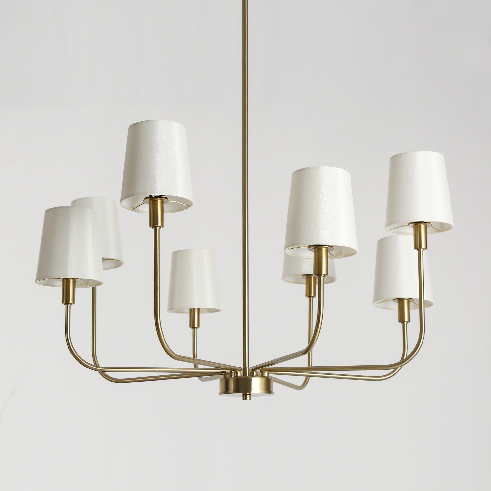 Nysilan Lustre Vintage Industriel Laiton Tissu