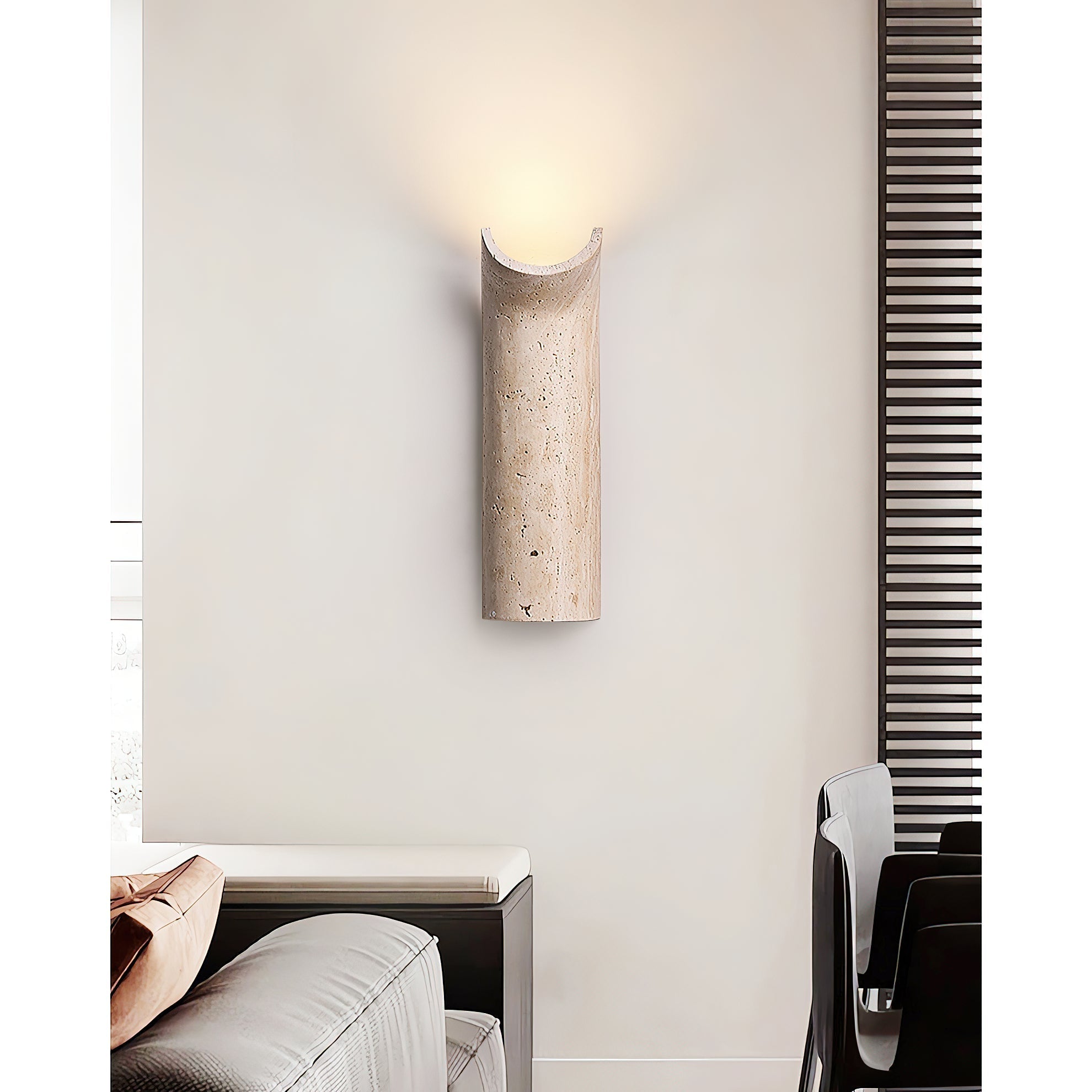 Cusolion Applique Murale Moderne Minimaliste Travertin