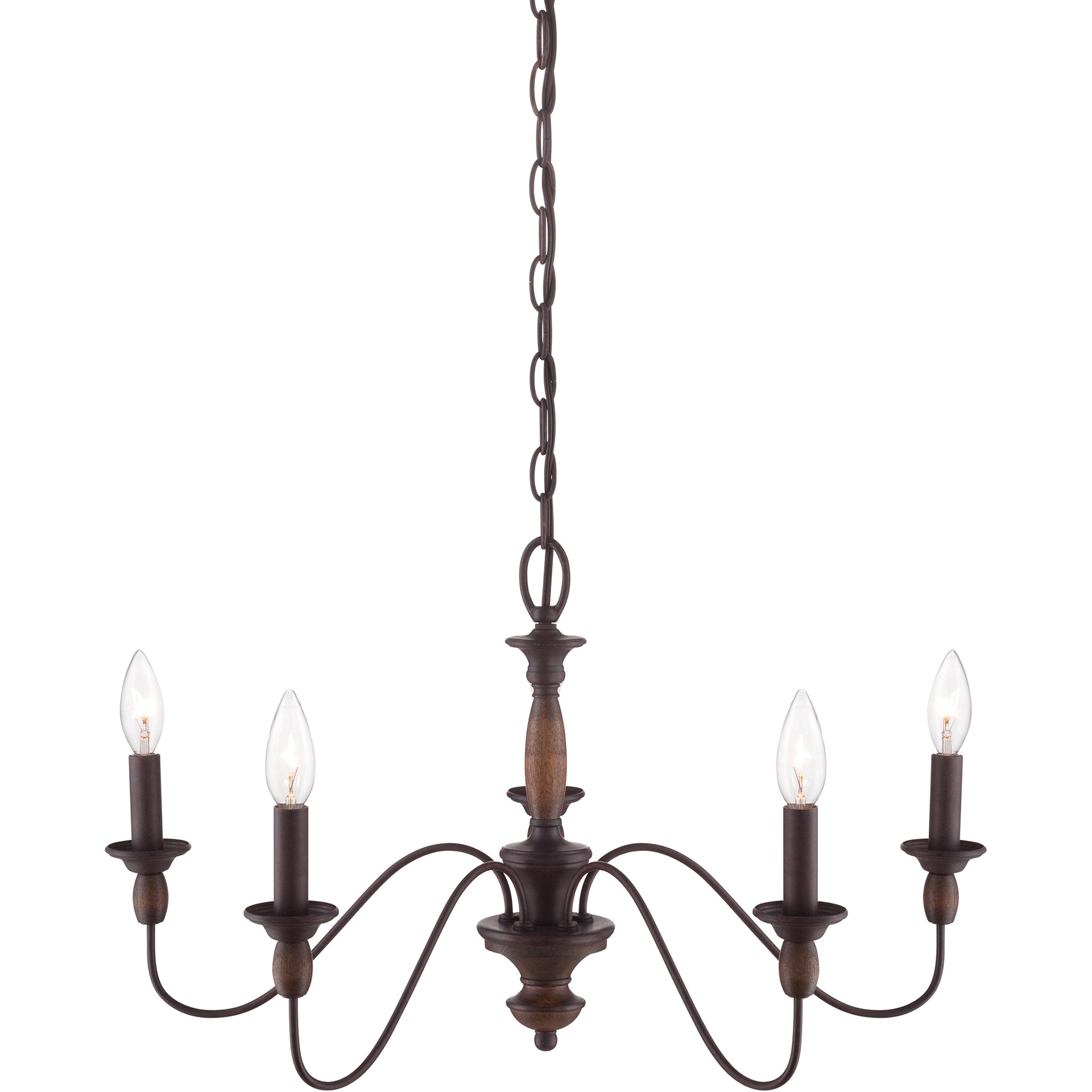 Cutheus Lustre Vintage Industriel Bois Métal