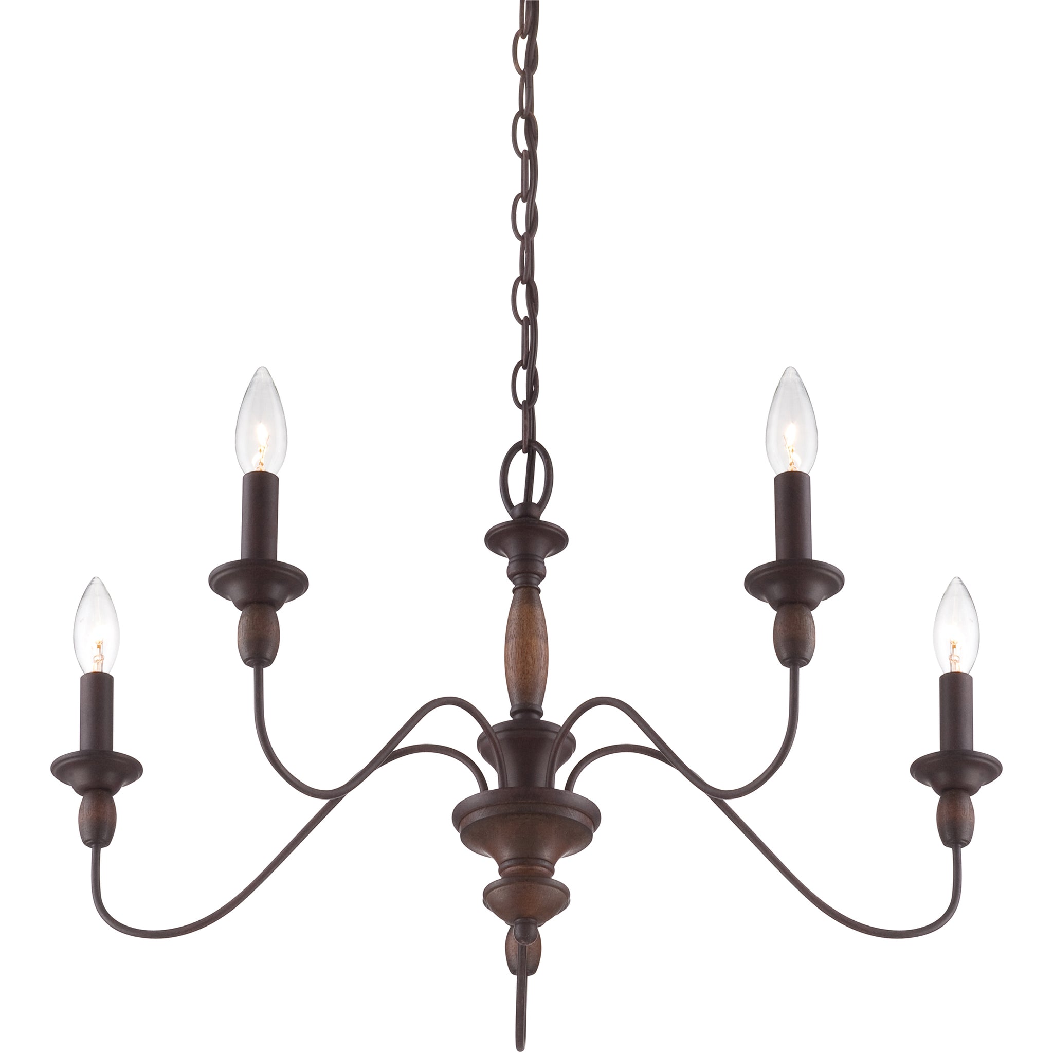 Cutheus Lustre Vintage Industriel Bois Métal