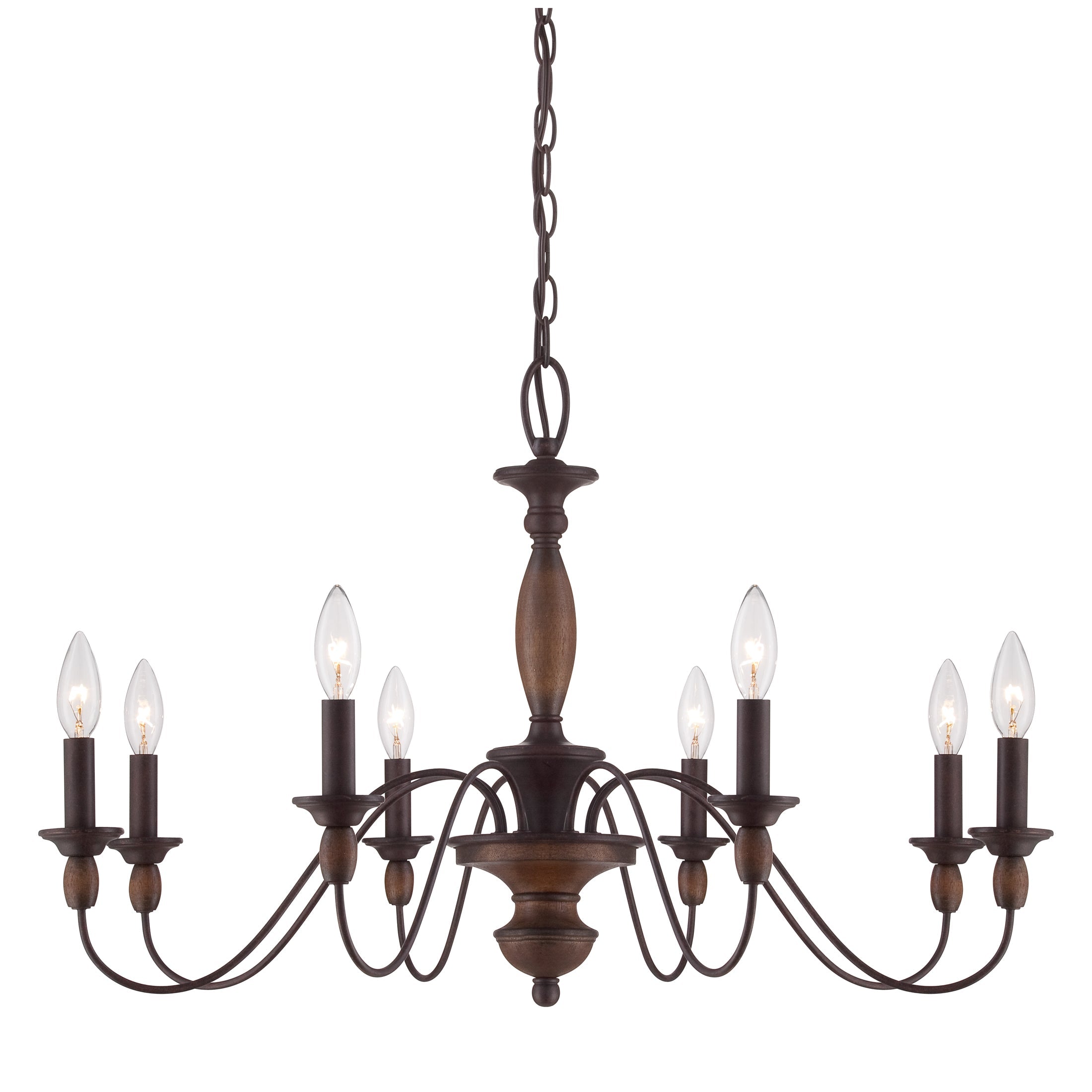 Cutheus Lustre Vintage Industriel Bois Métal