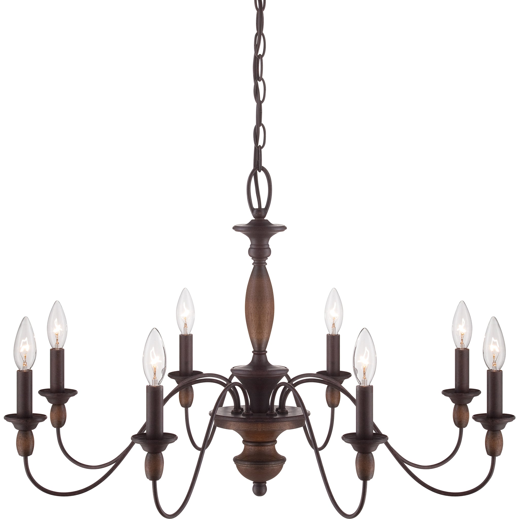 Cutheus Lustre Vintage Industriel Bois Métal