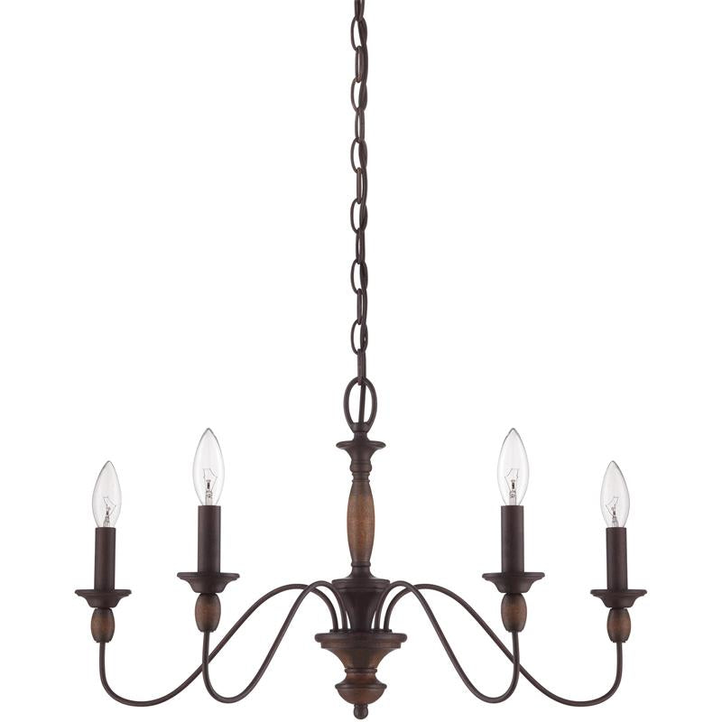 Cutheus Lustre Vintage Industriel Bois Métal