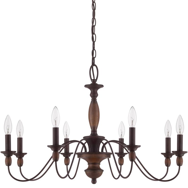 Cutheus Lustre Vintage Industriel Bois Métal