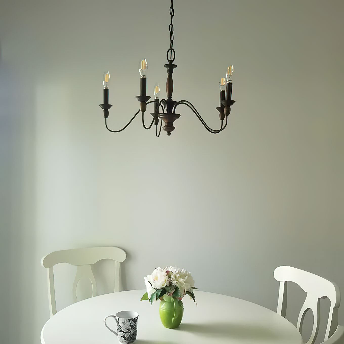 Cutheus Lustre Vintage Industriel Bois Métal